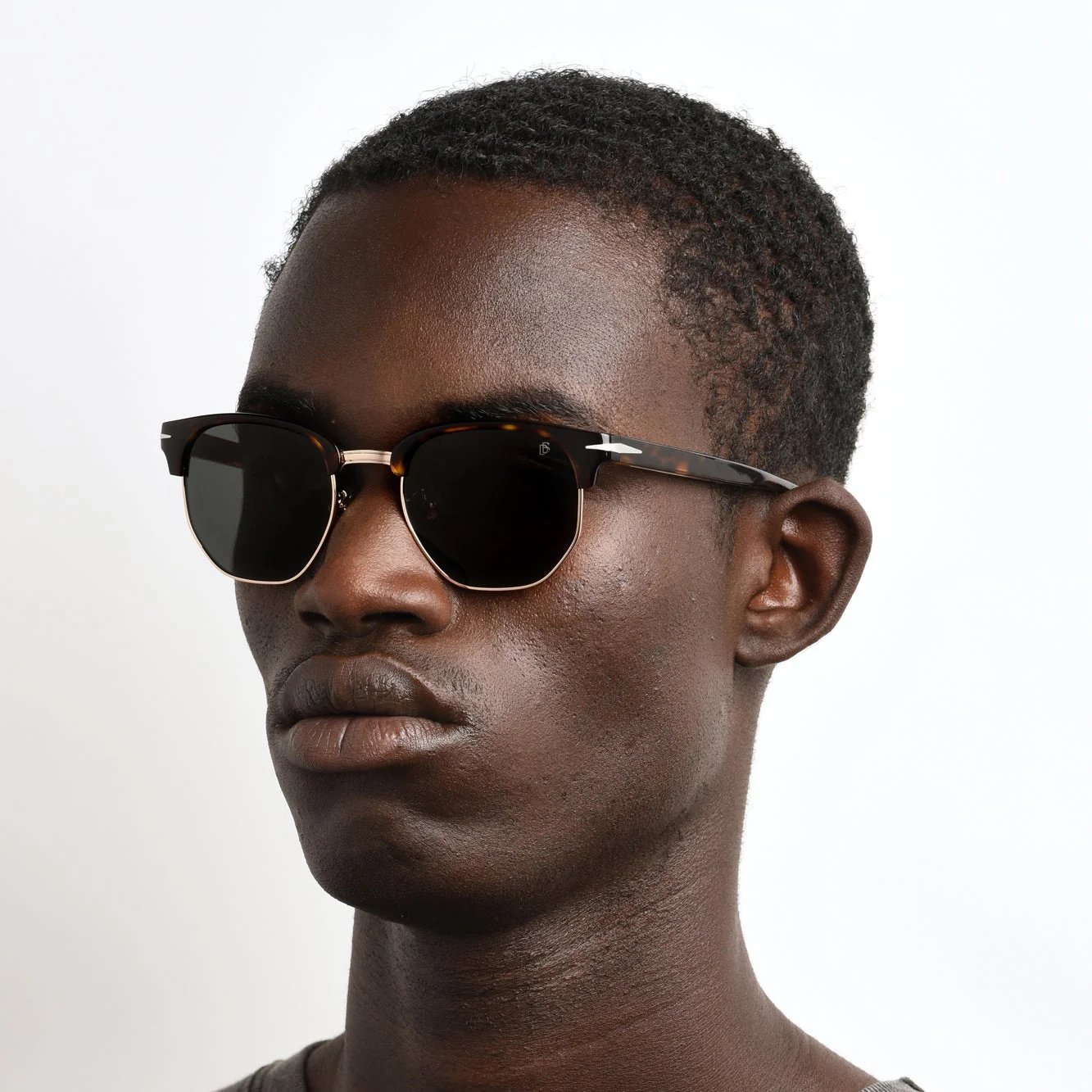 David Beckham DB 1002/S 086 51QT(DB7) Men's Dk Havana - Image 5