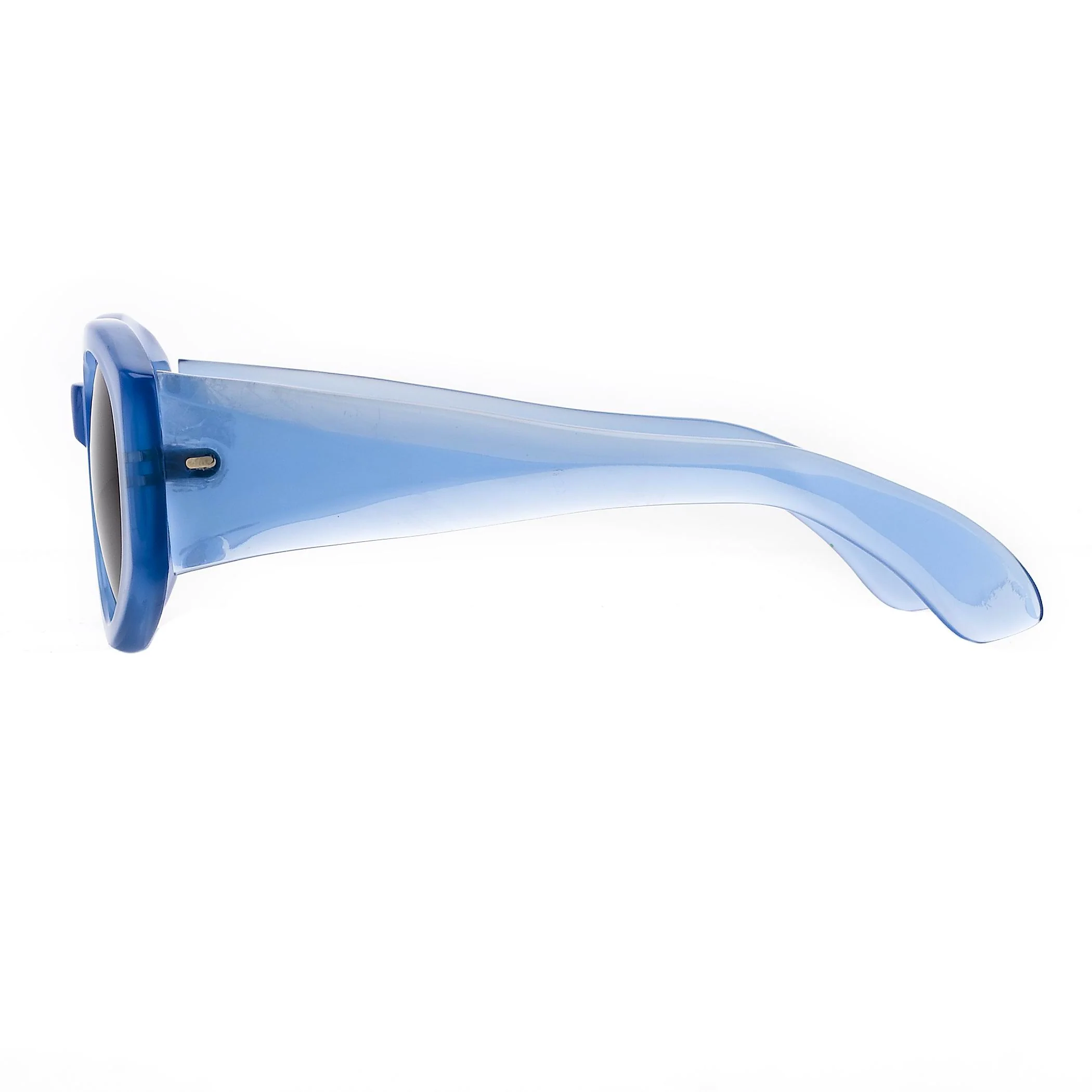 Dries Van Noten Ladies Oval Brown Sunglasses - Image 3