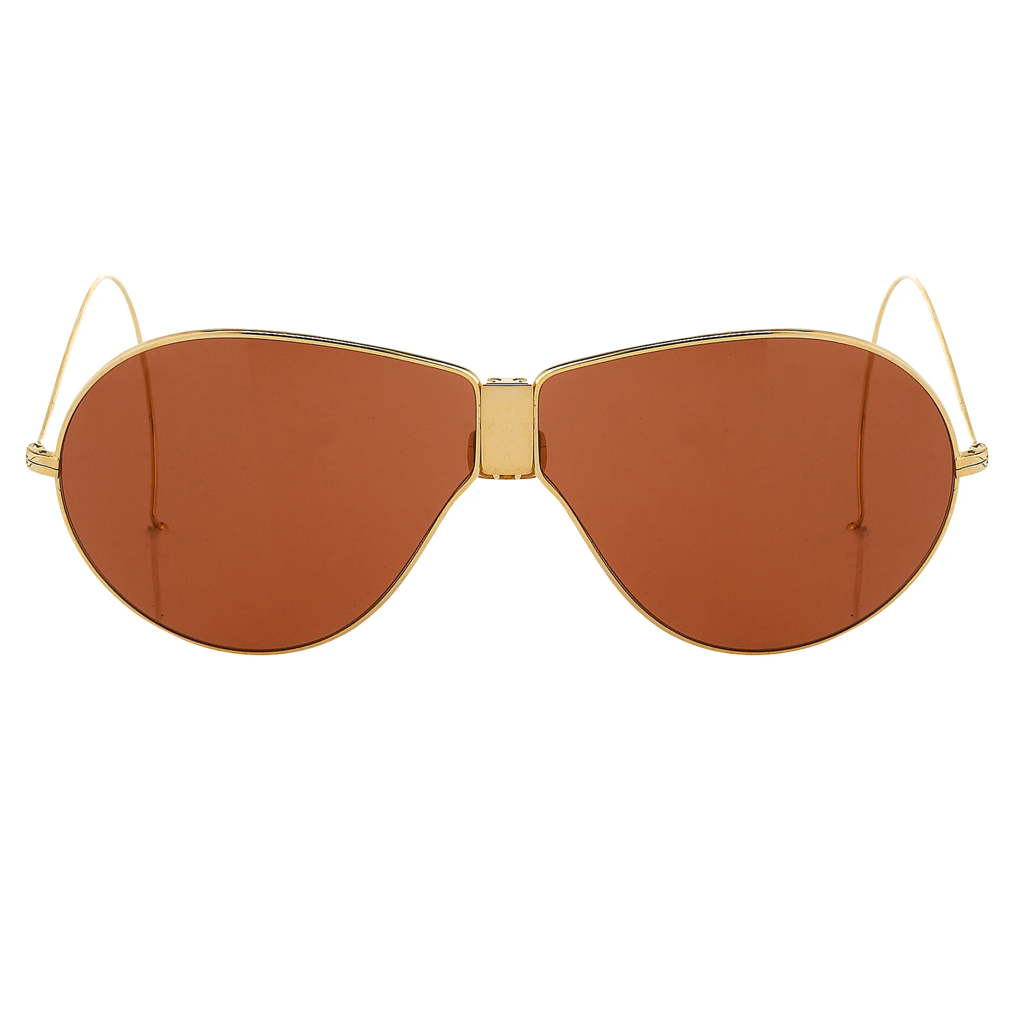 Dries Van Noten Men's Aviator Red Sunglasses - Image 2