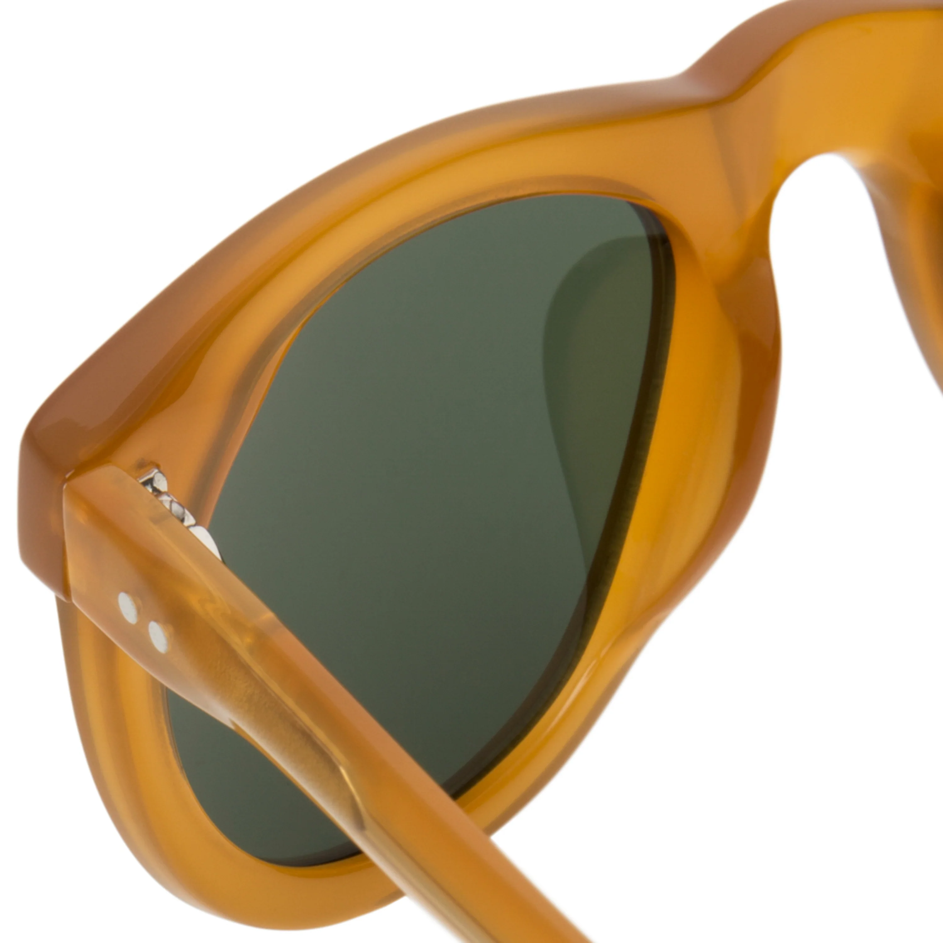 Dries Van Noten Men's D-Frame Green Sunglasses - Image 3