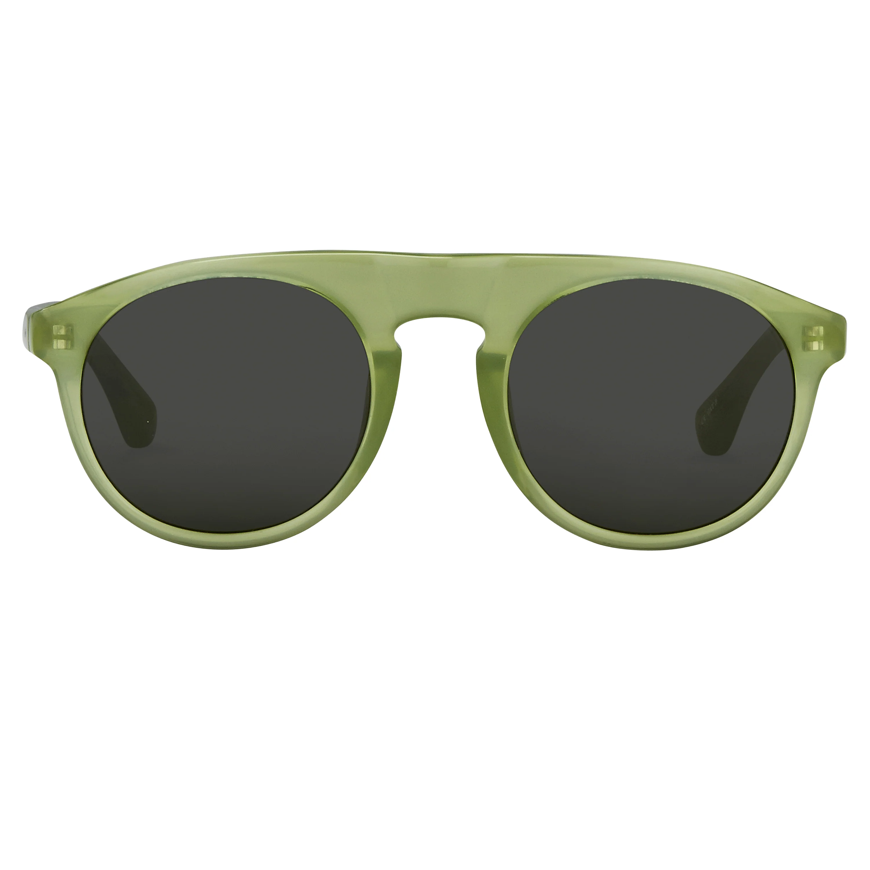 Dries Van Noten Men's Flat Top Grey Sunglasses - Image 2