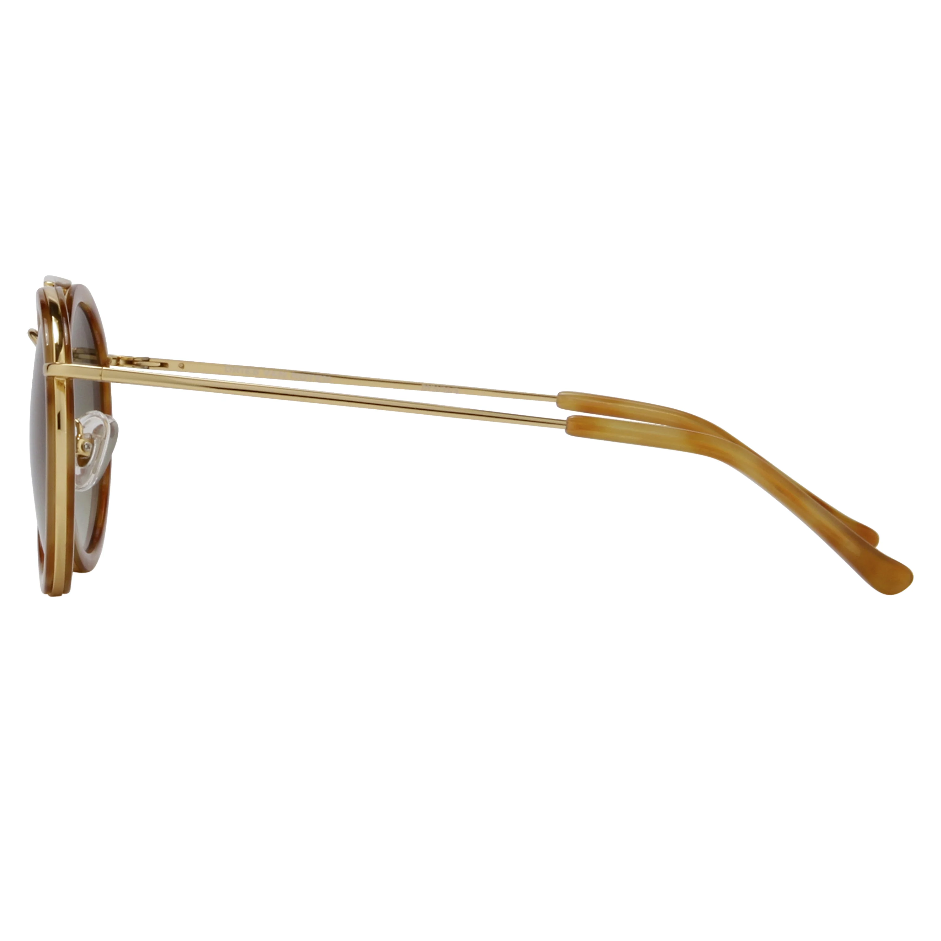 Dries Van Noten Unisex Aviator Grey Sunglasses - Image 3
