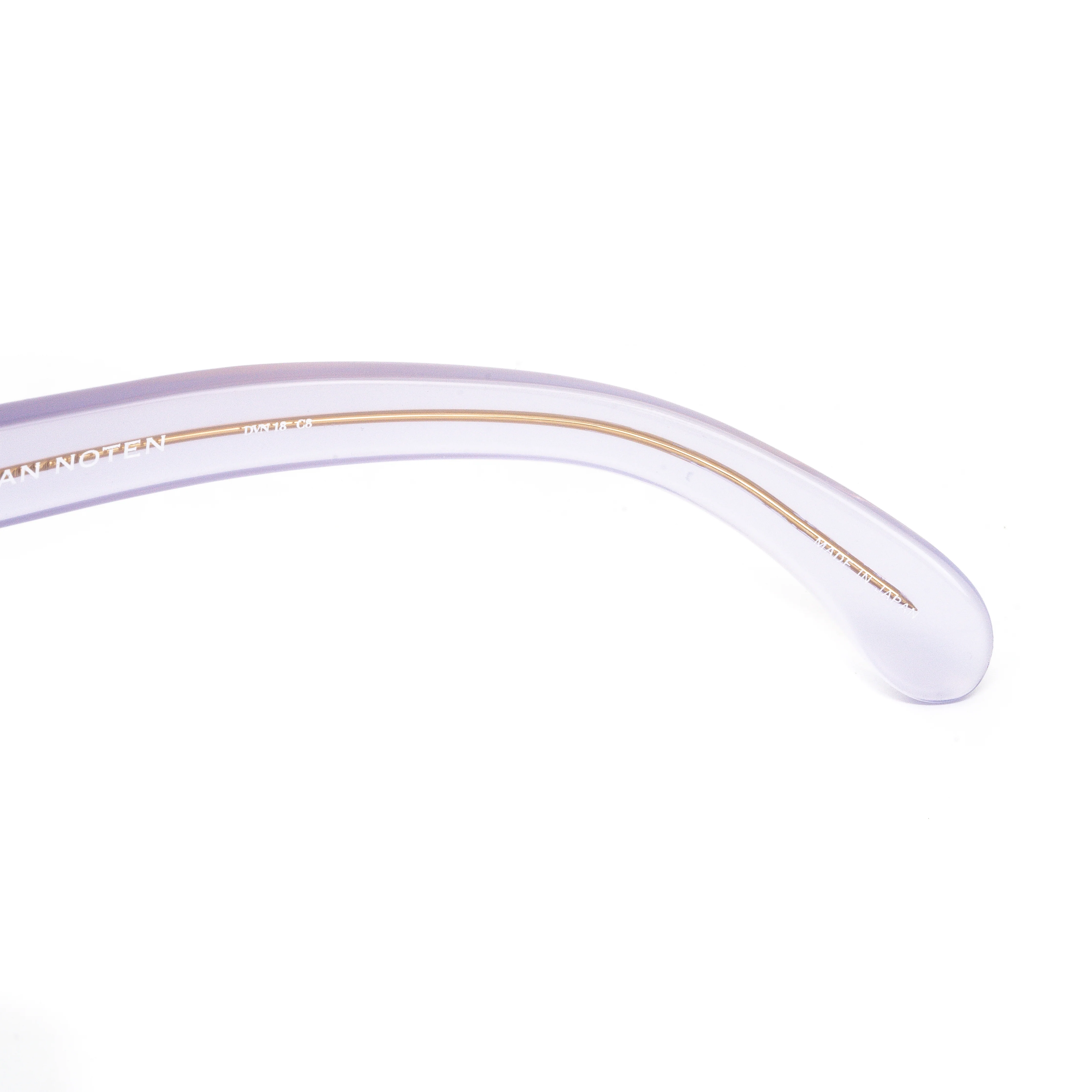 Dries Van Noten Unisex Lilac Sunglasses - Image 3