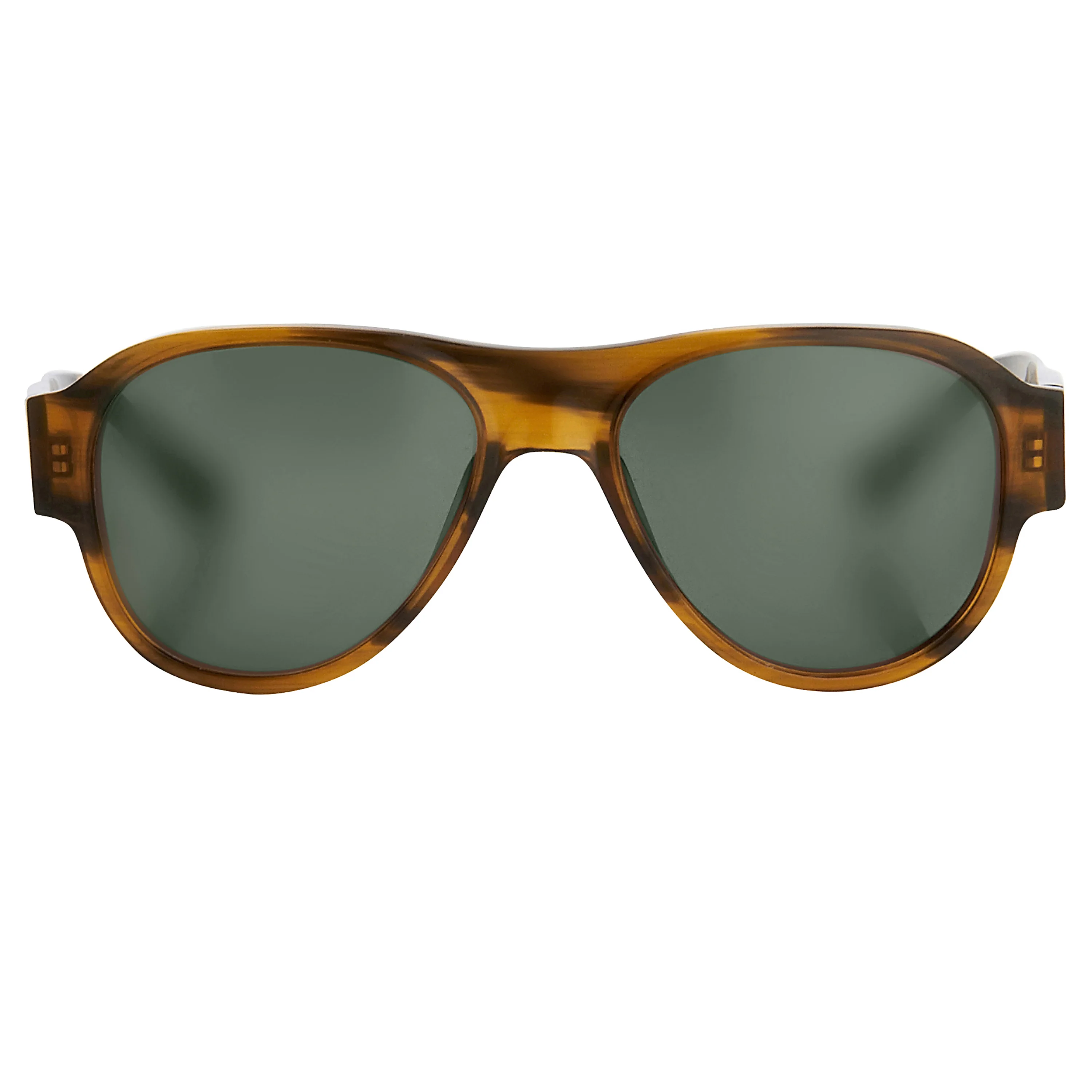 Dries Van Noten Unisex Oversized Brown Sunglasses - Image 2