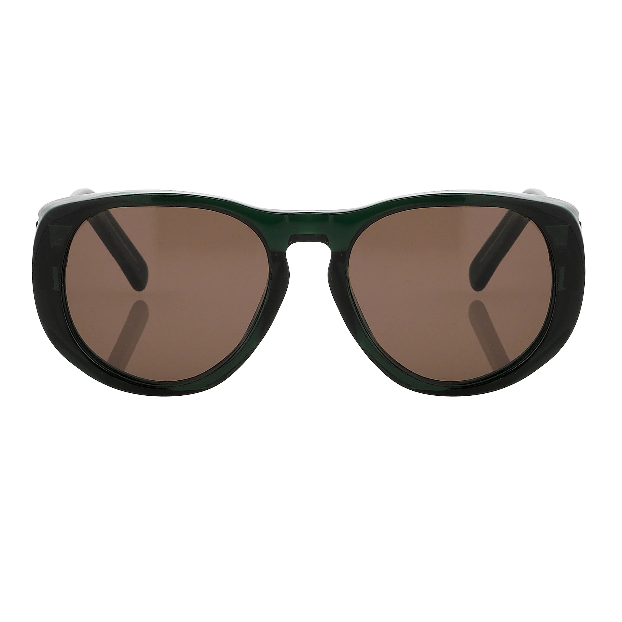 Dries Van Noten Unisex Round Brown Sunglasses - Image 2
