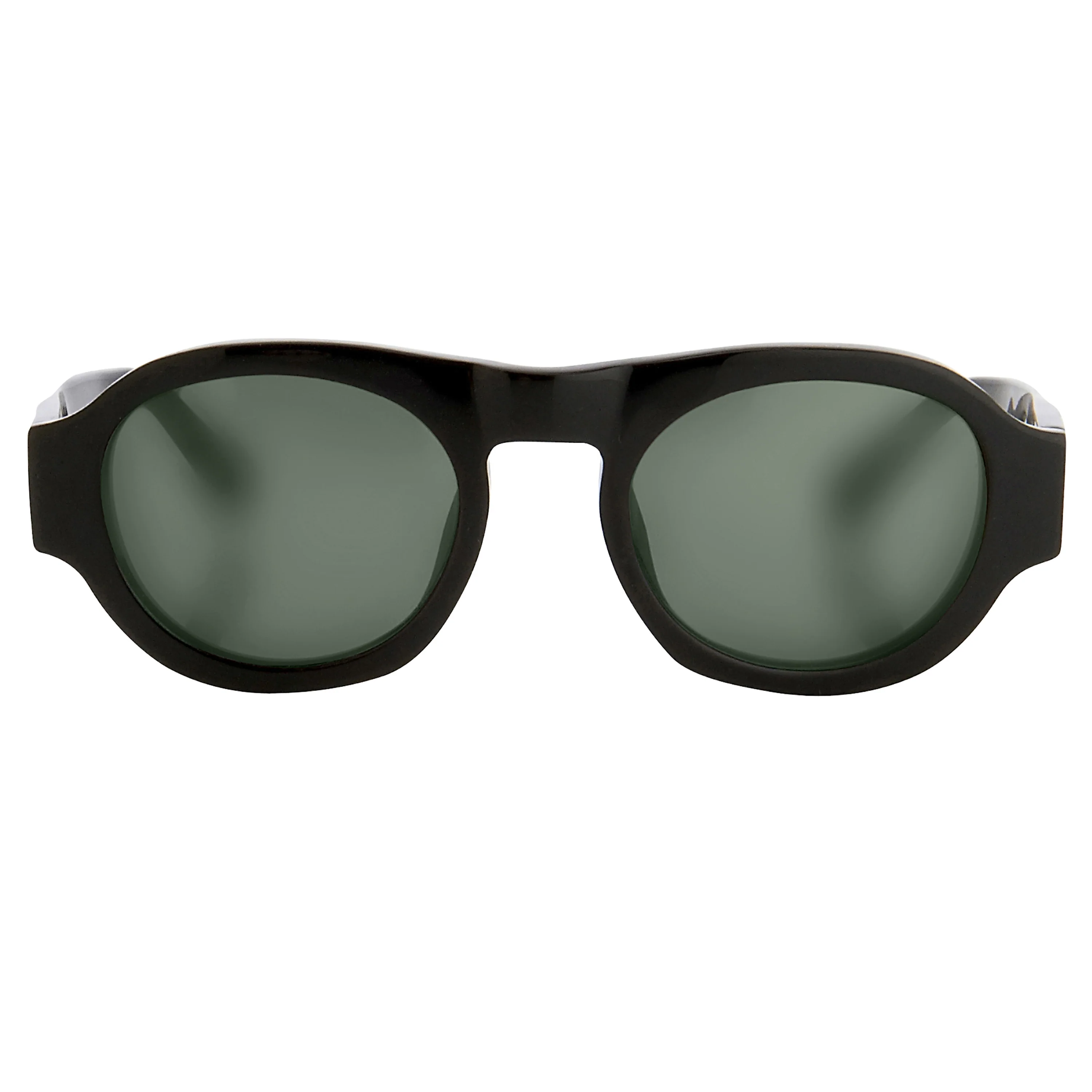 Dries Van Noten Unisex Round Brown Sunglasses - Image 2