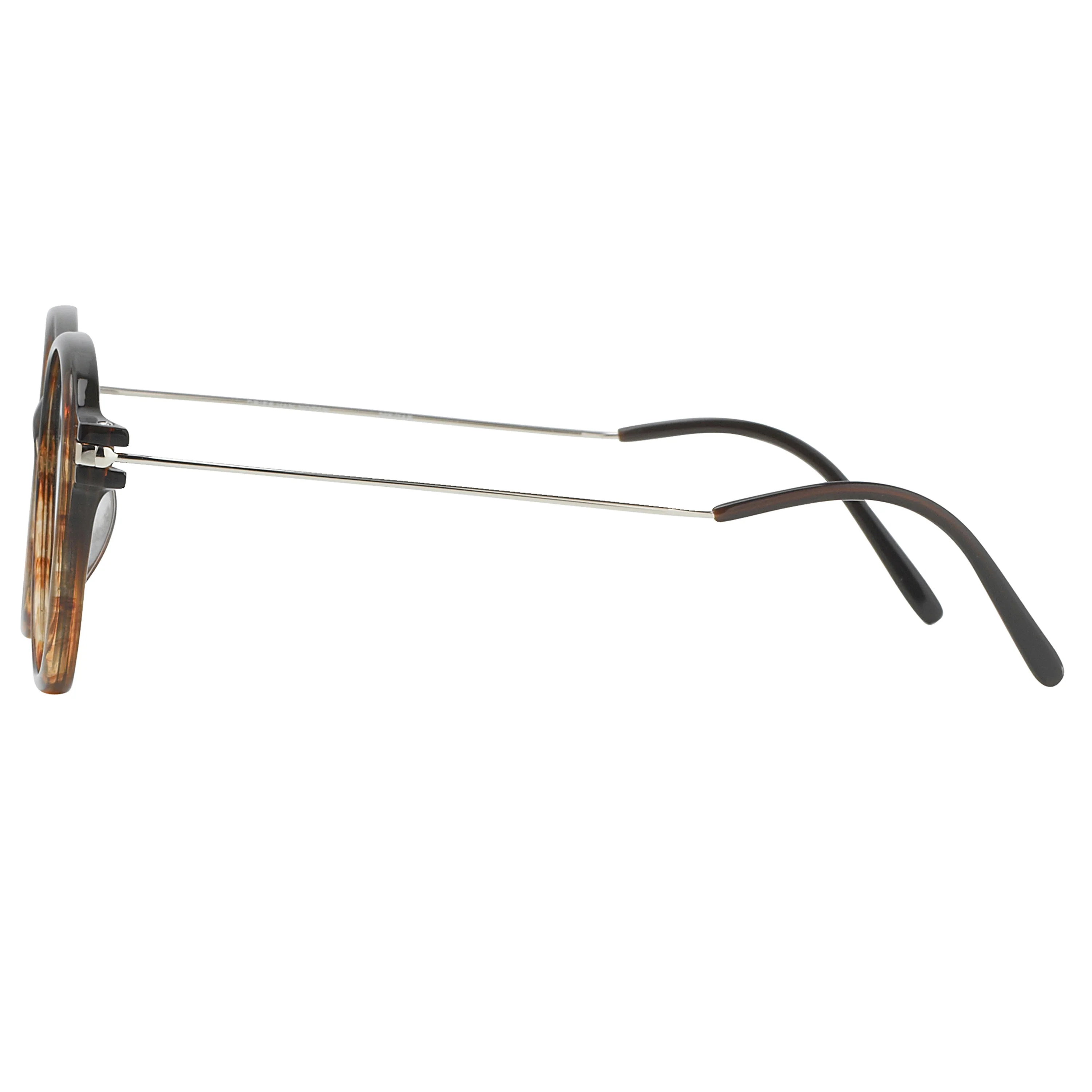 Dries Van Noten Unisex Round Brown Sunglasses - Image 3