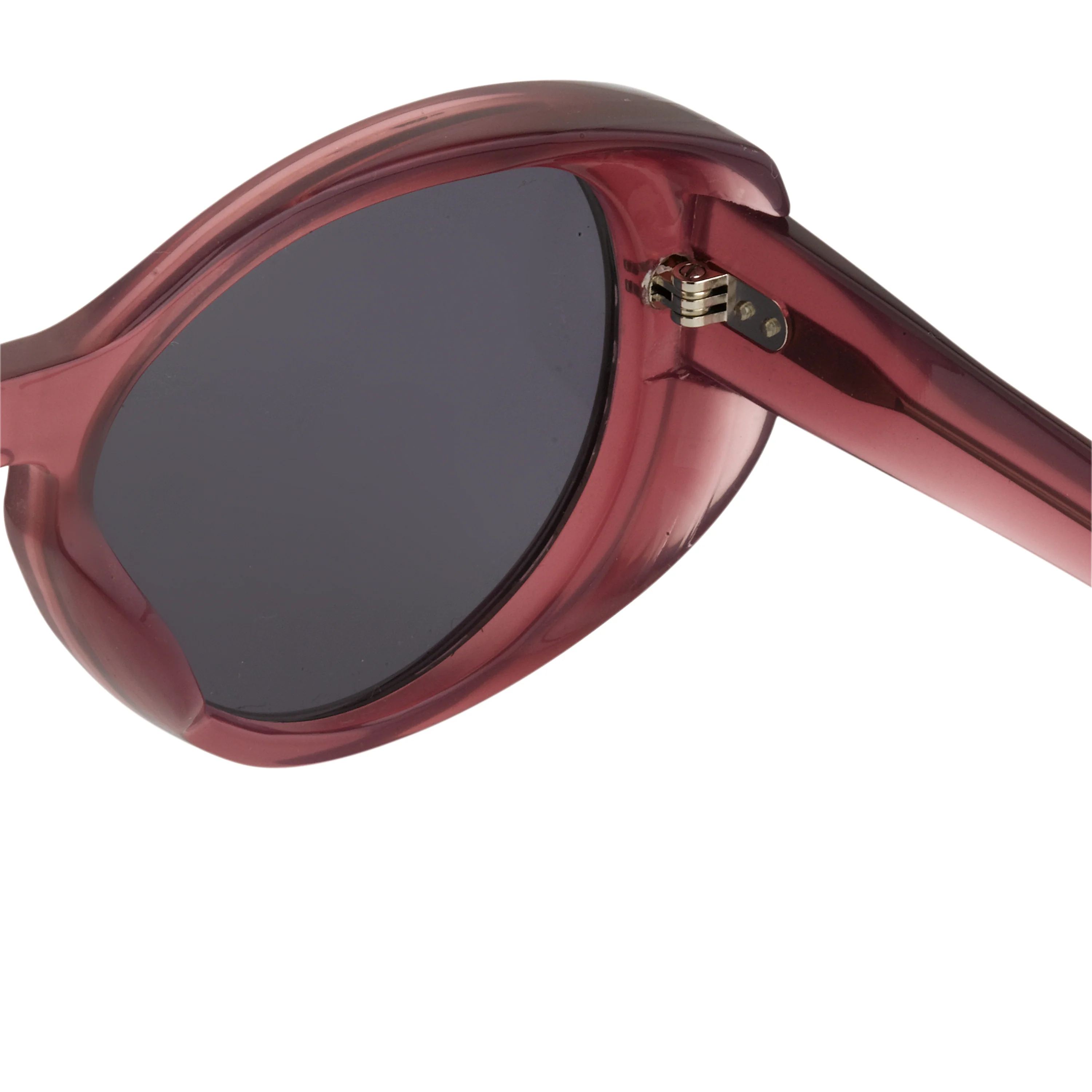 Dries Van Noten Unisex Round Grey Sunglasses - Image 4
