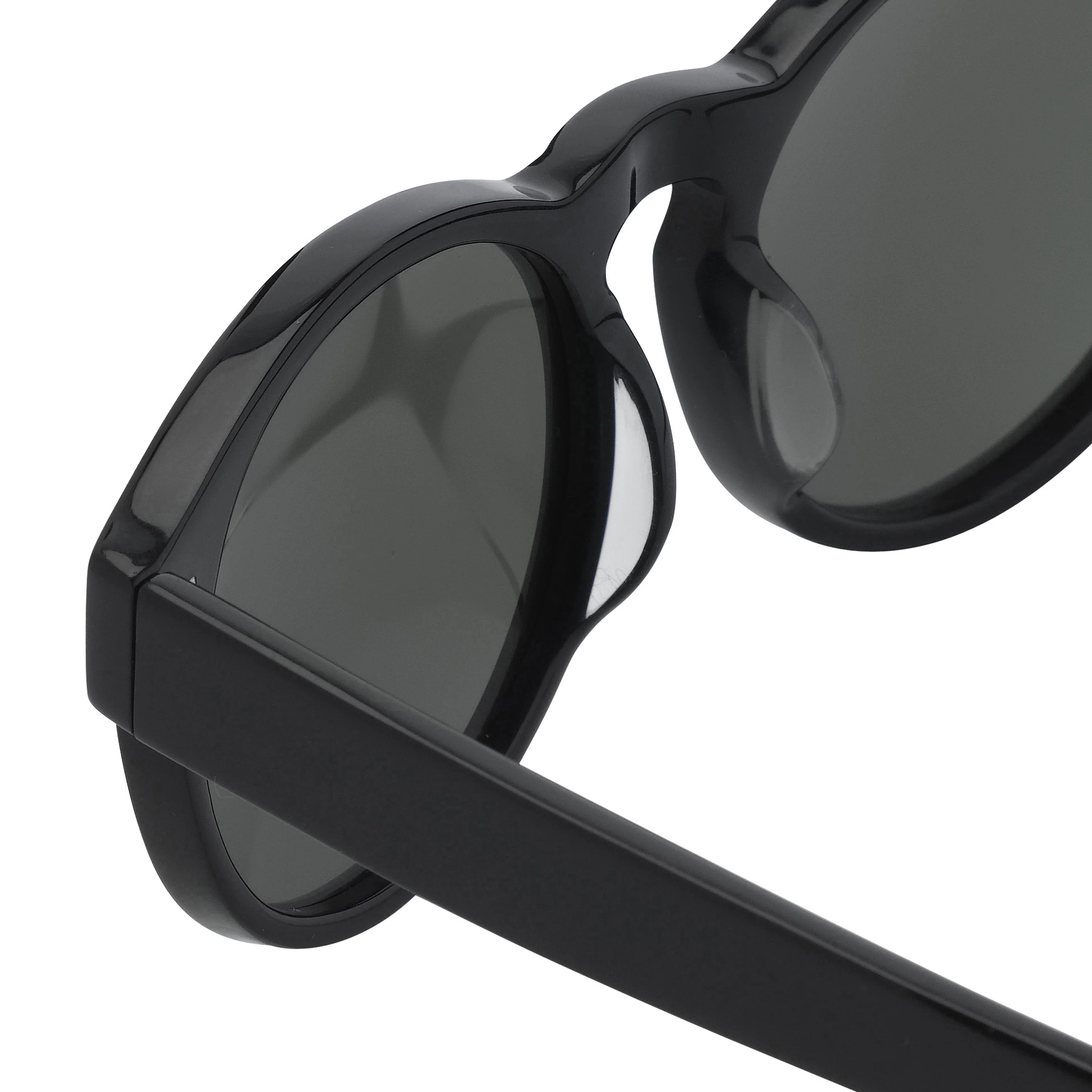 Dries Van Noten Unisex Round Grey Sunglasses - Image 4