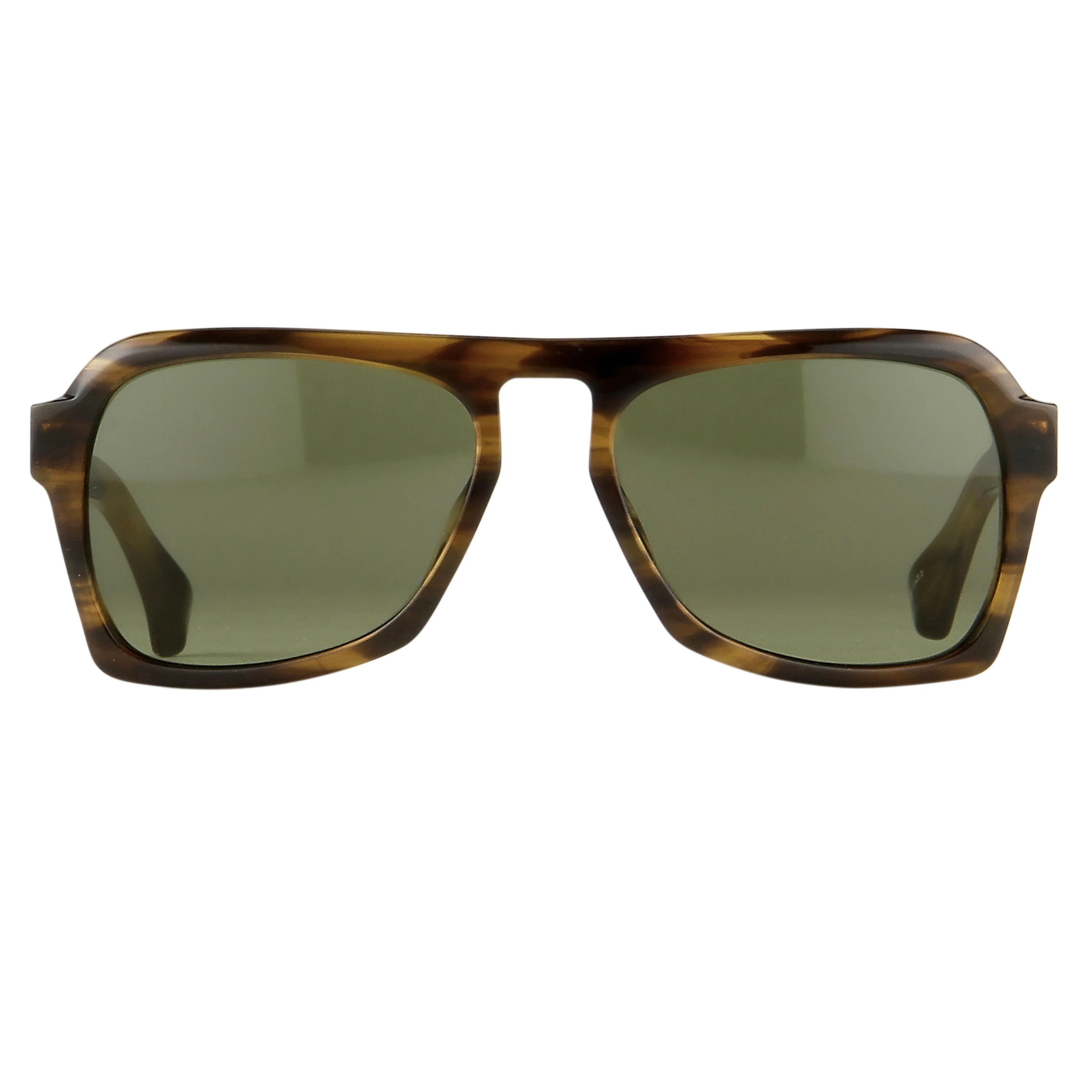 Dries Van Noten Unisex Square Green Sunglasses - Image 2