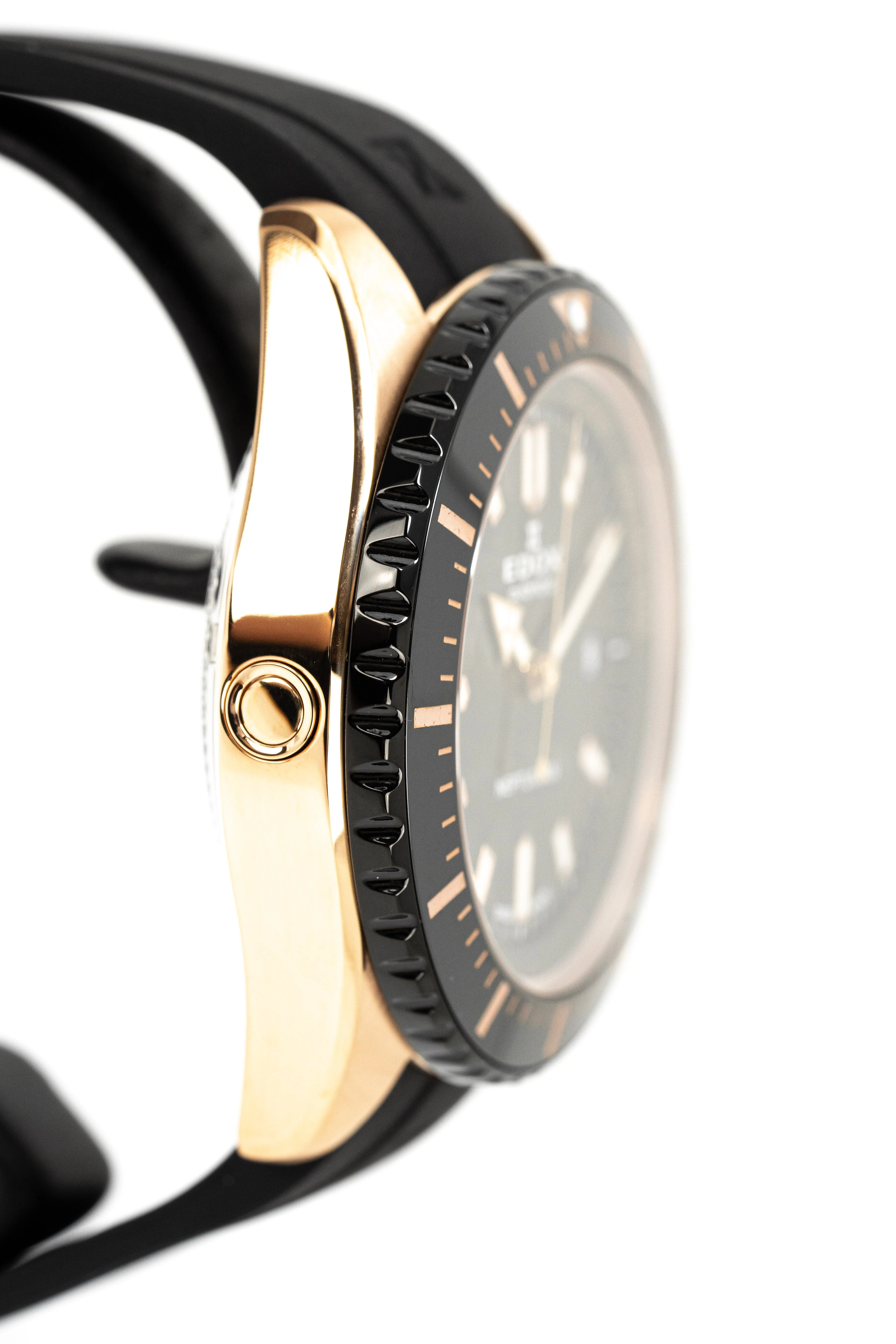 Edox Men's Watch Neptunian Automatic IP Rose Gold - Image 8