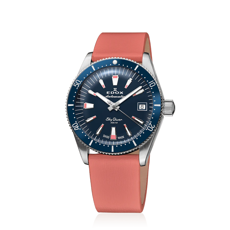 Edox Skydiver Special Edition Watch Blue - Image 2