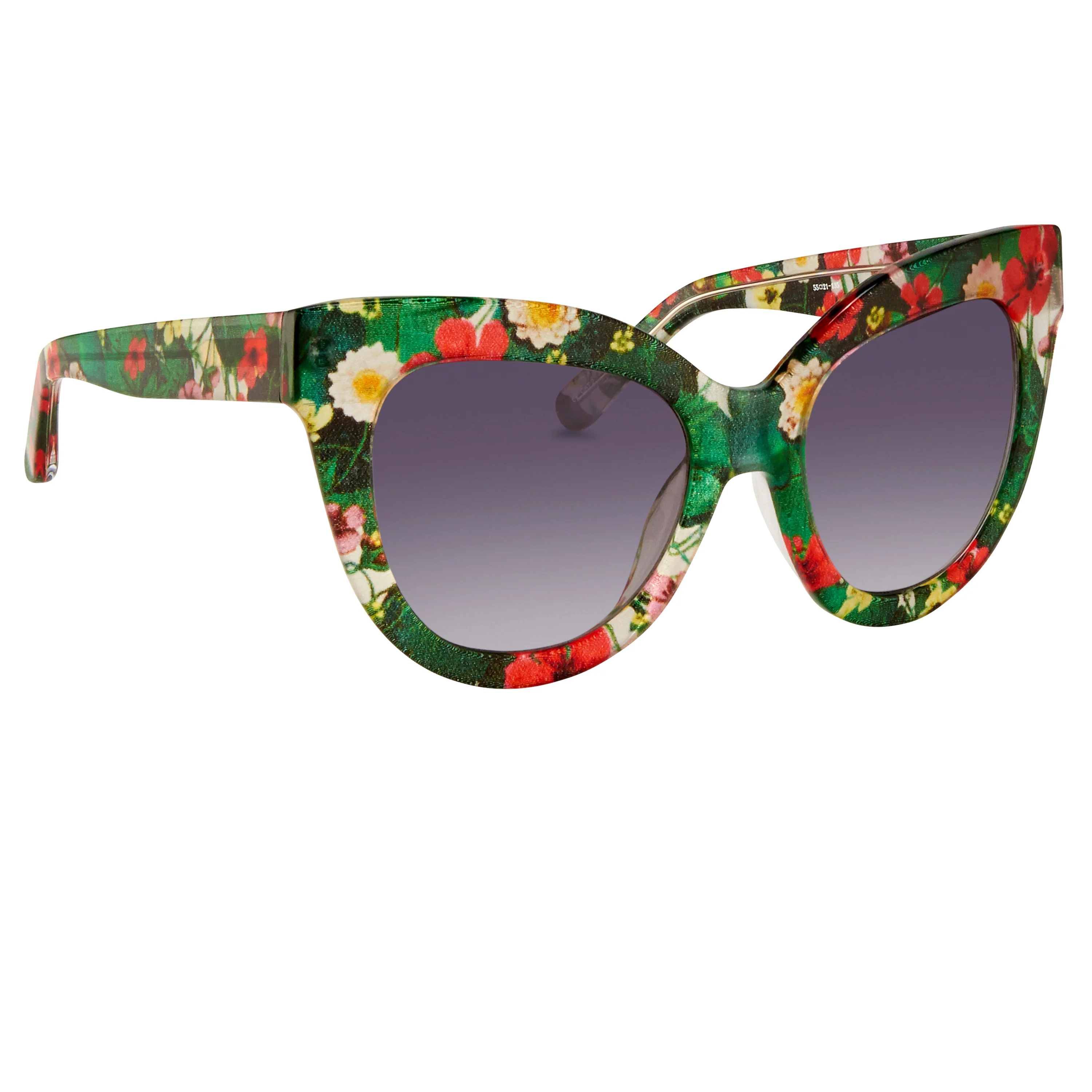Erdem Ladies Cat Eye Grey Sunglasses