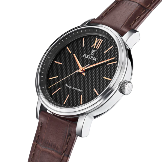 Festina Solar Energy Men's Brown Watch - Image 3