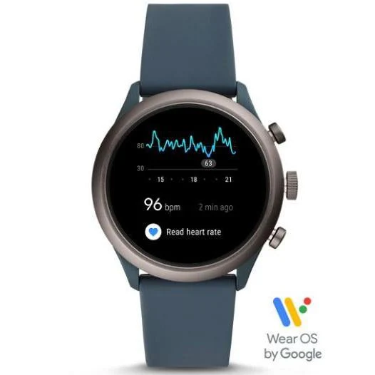 Fossil Smokey Blue Gen 4 Sport Smartwatch - Image 3