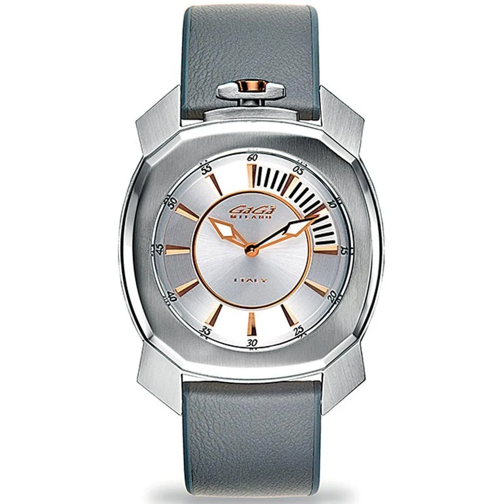 Gaga Milano Men's Grey Frame One Watch
