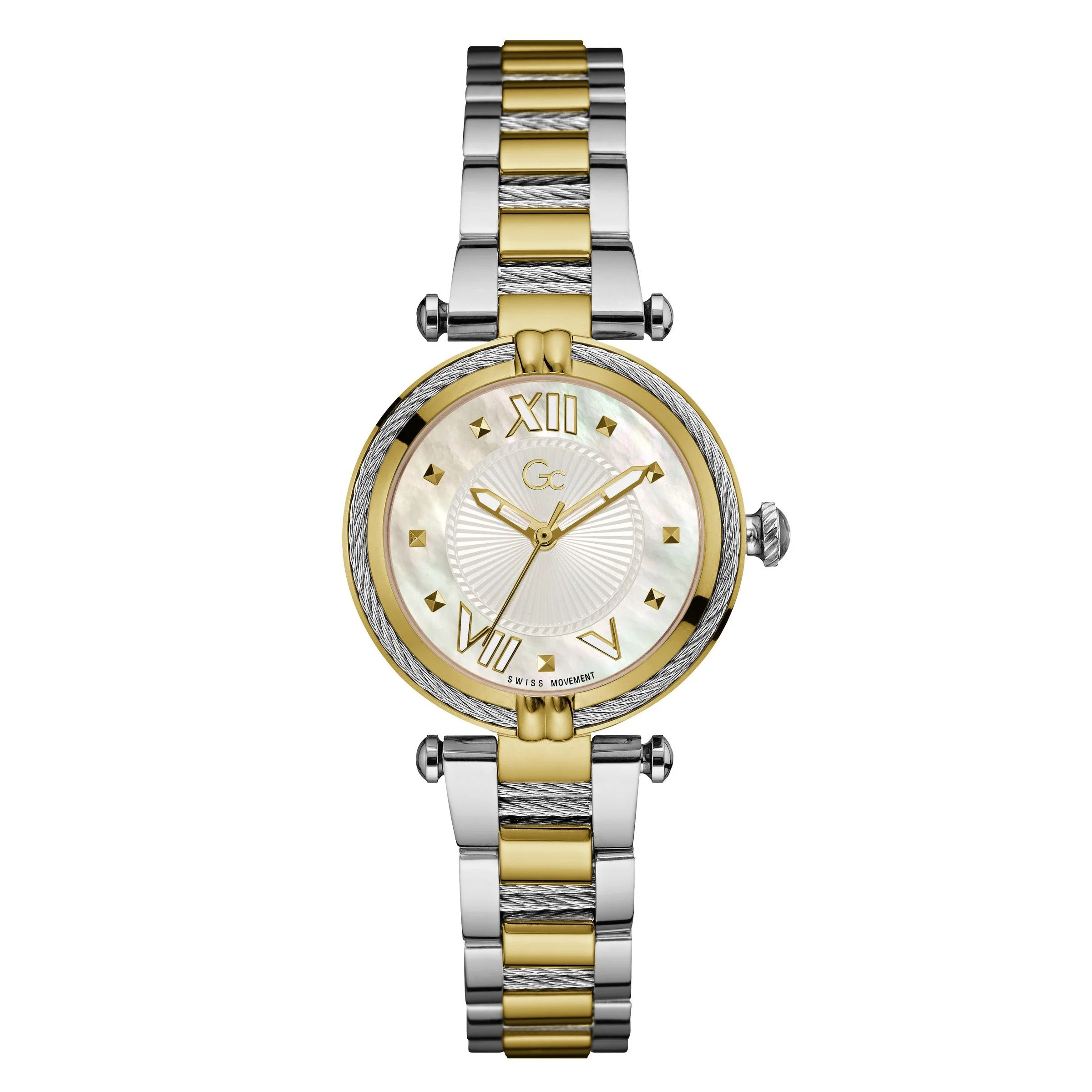 Gc CableChic Ladies White Watch