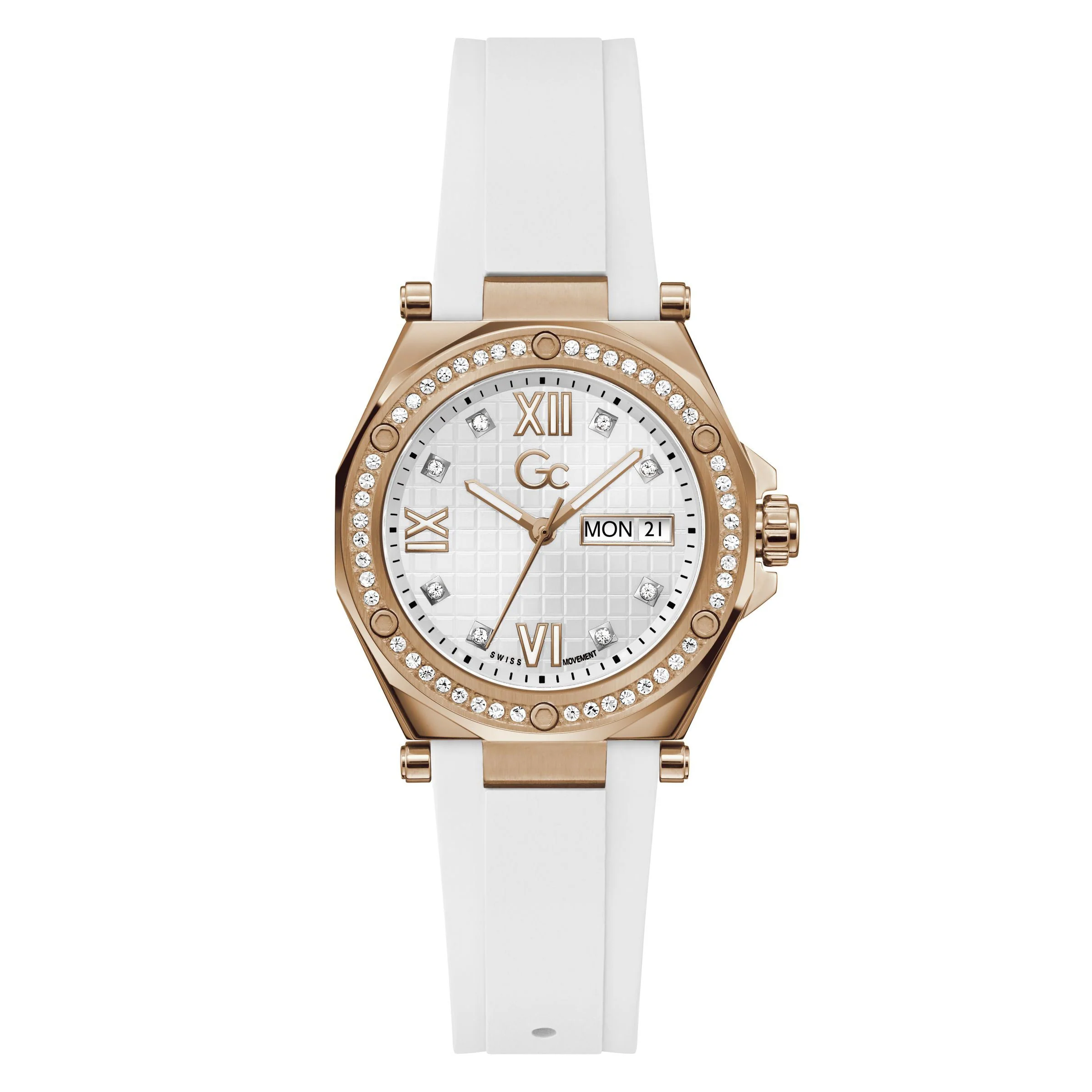 Gc Legacy Lady Ladies Silver Watch