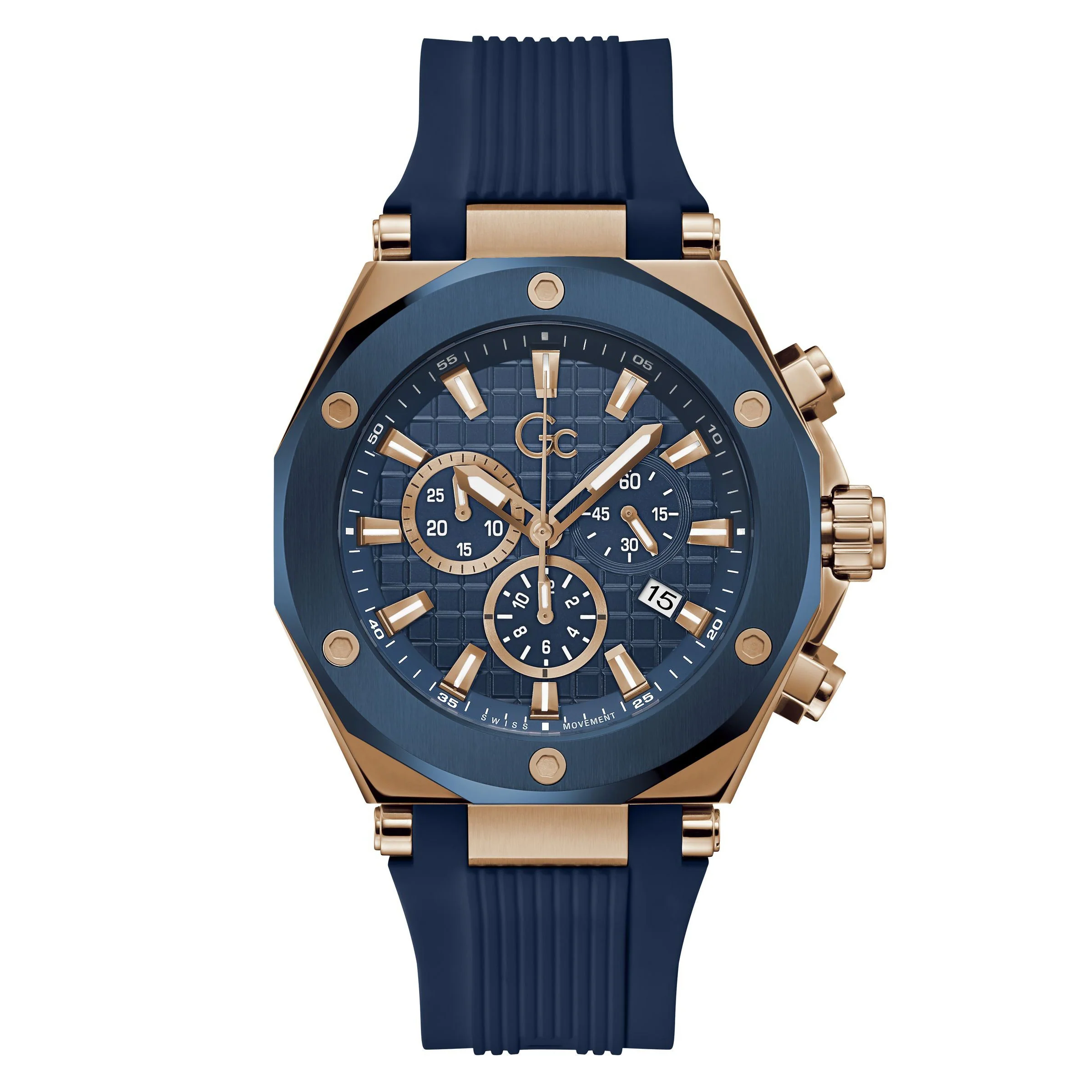 Gc Legacy Men's Blue Watch
