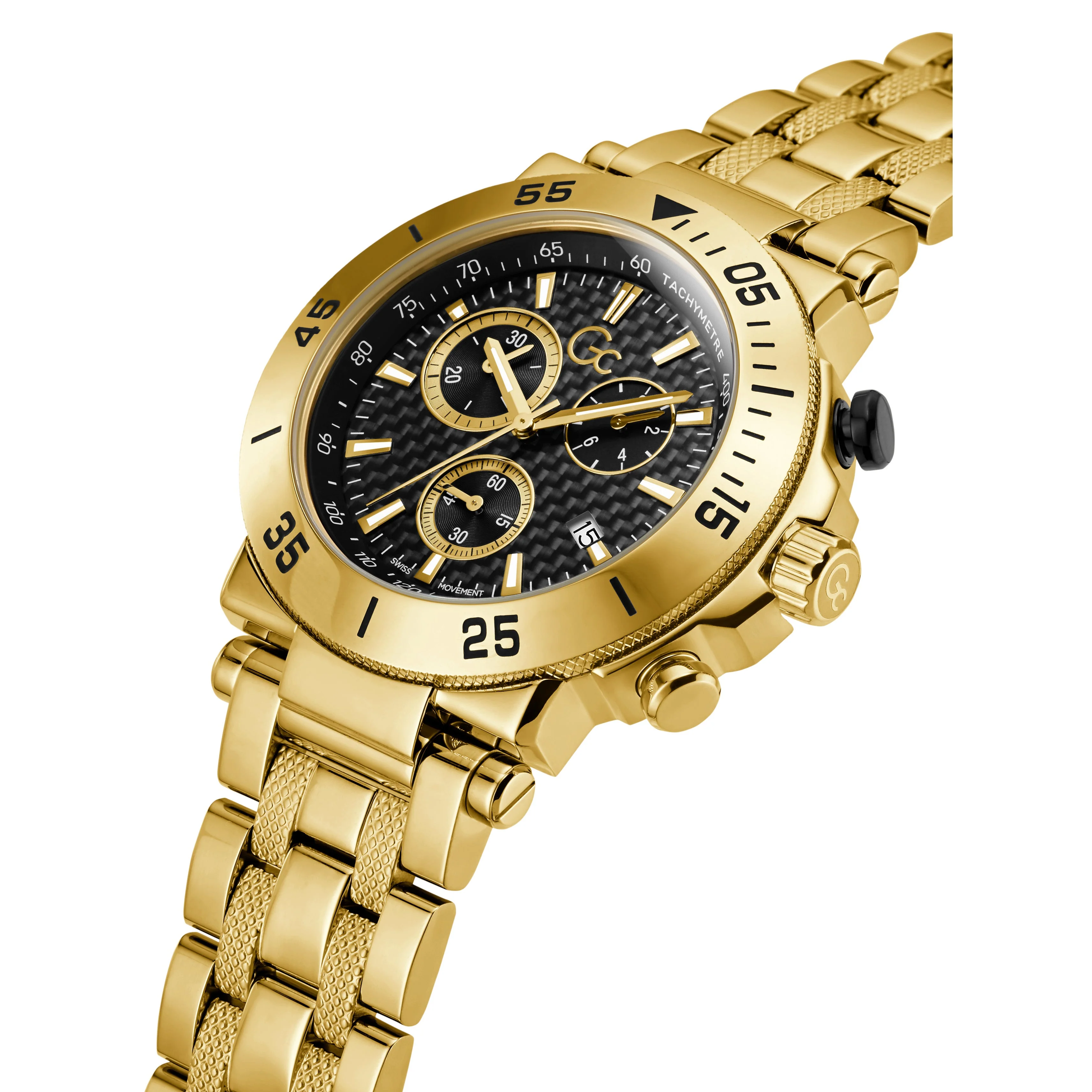 GC One Men's Gold Watch - Image 2