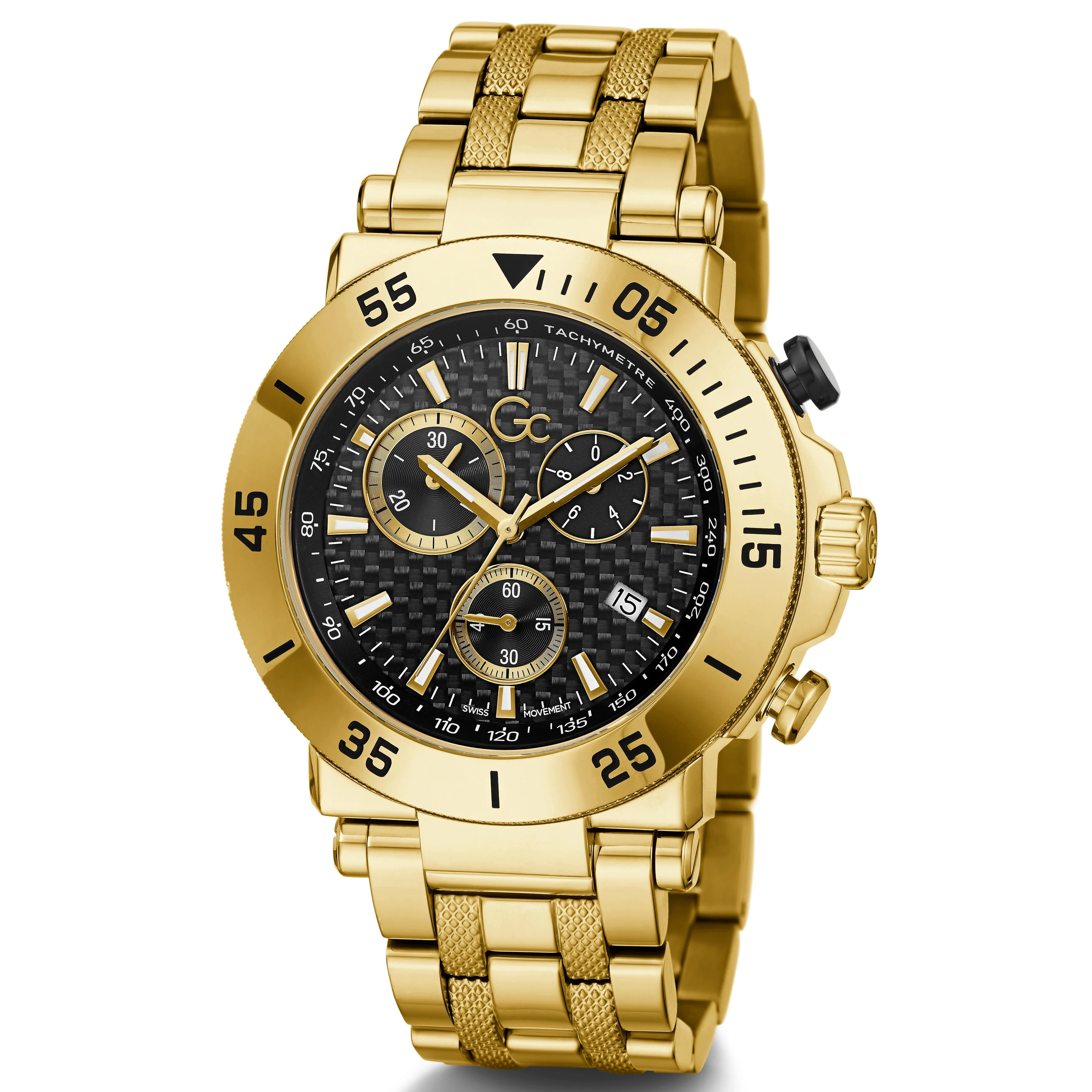 GC One Men's Gold Watch - Image 3