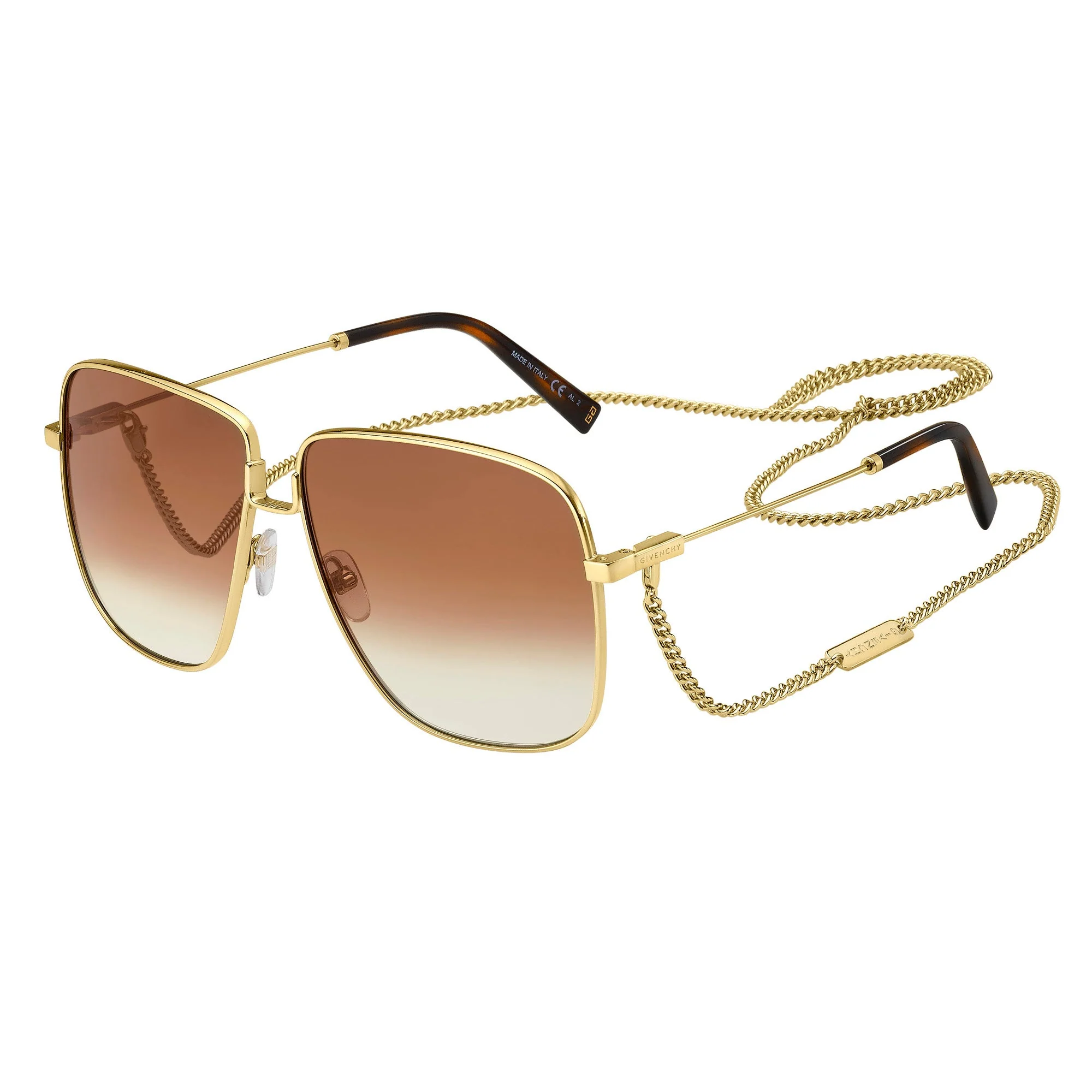 Givenchy GV 7183/S J5G 63HA(GV17) Women's Gold Sunglasses - Image 2