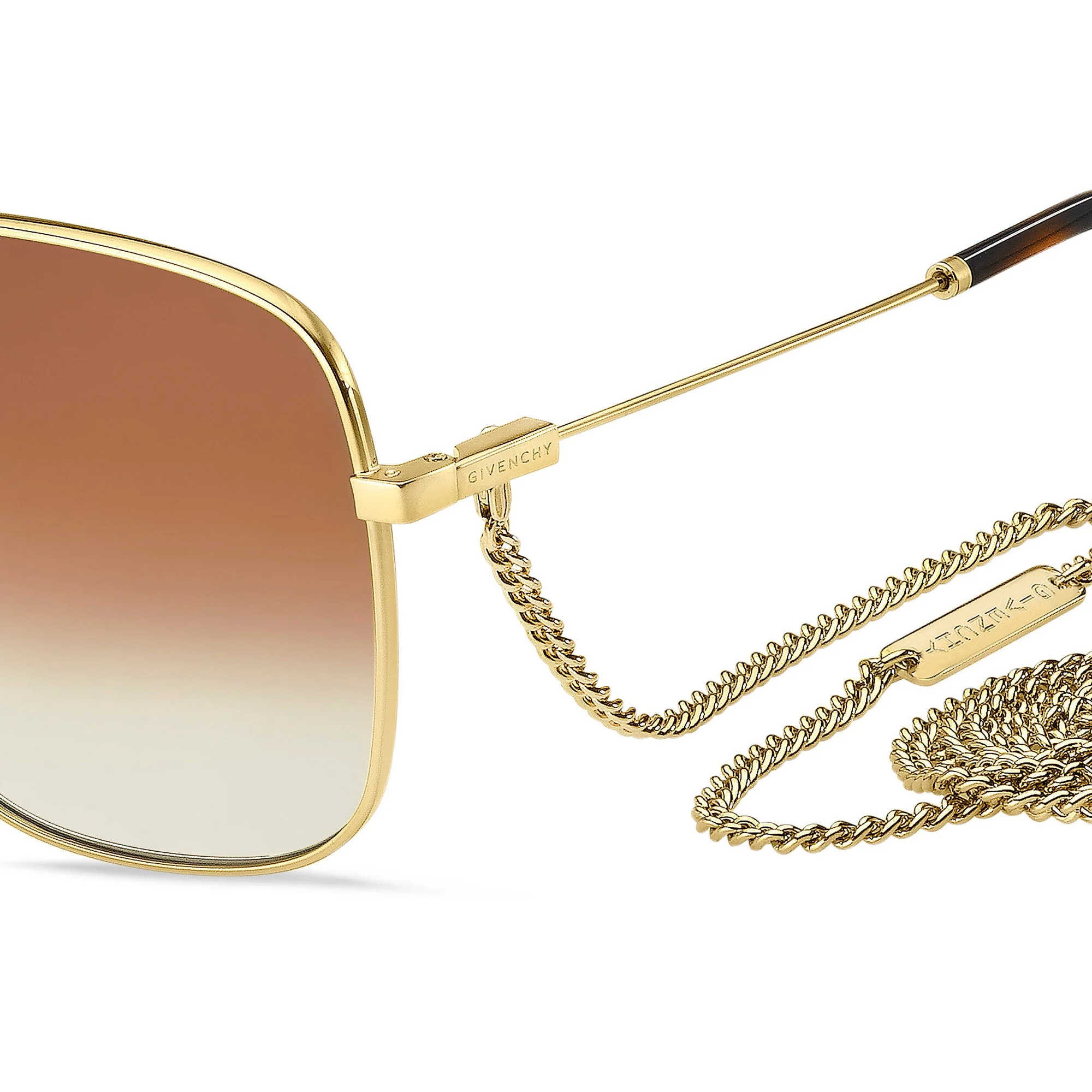 Givenchy GV 7183/S J5G 63HA(GV17) Women's Gold Sunglasses - Image 4