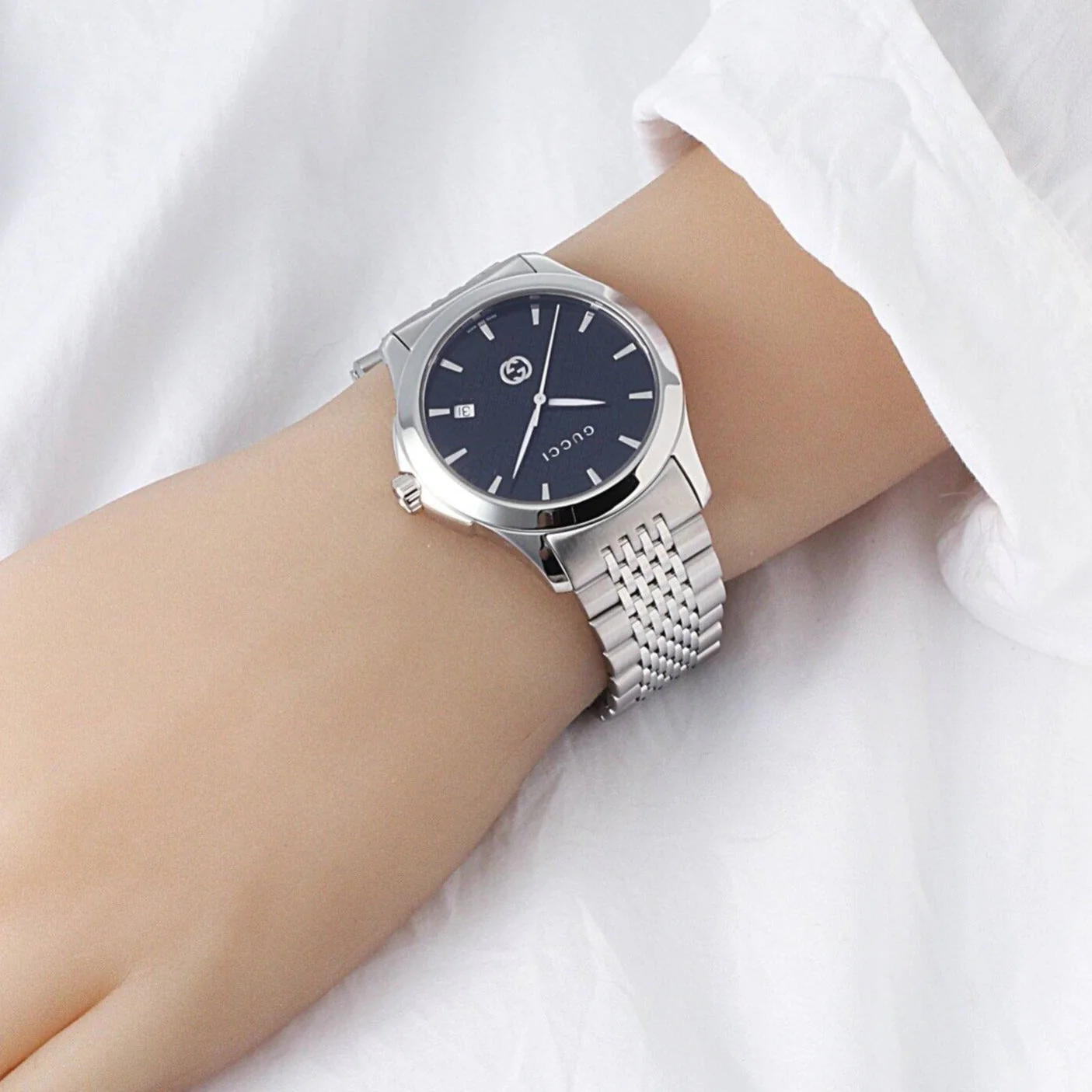 Gucci G-Timeless Men's Black Watch - Image 2