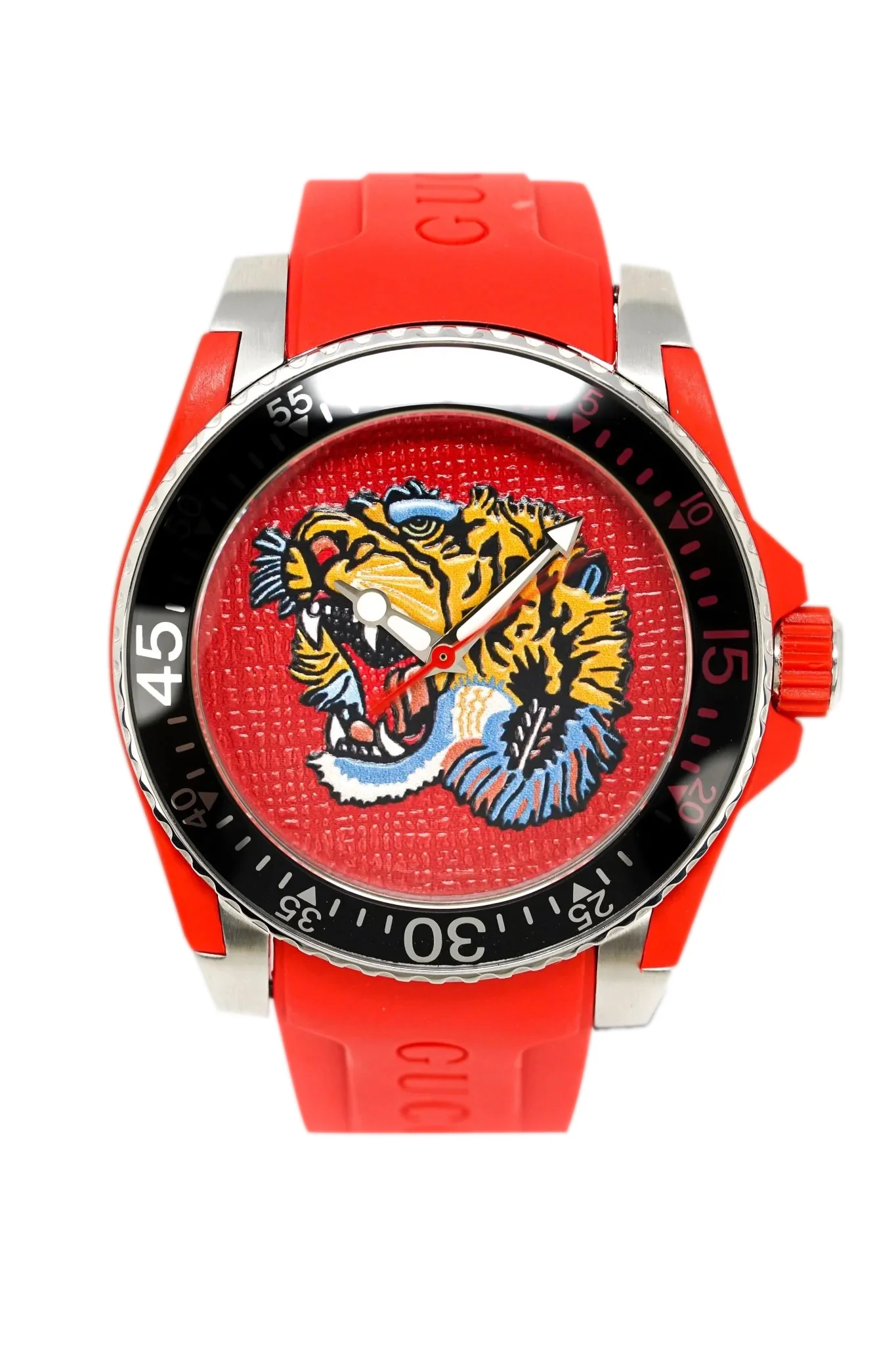 Gucci Watch Dive 40mm Tiger Red - Image 2
