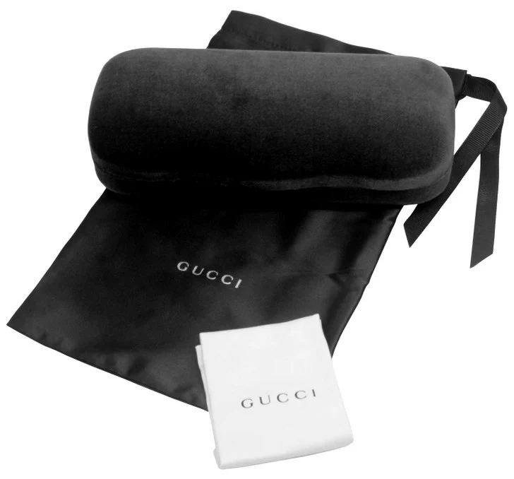 Gucci Unisex Sunglasses Oversized Pilot Pink - Image 3