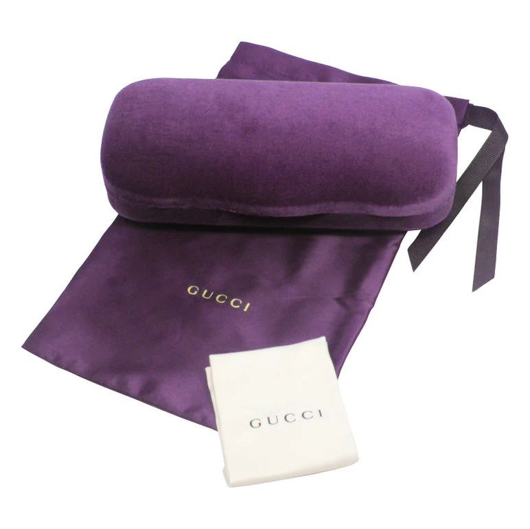 Gucci Women's Sunglasses Wraparound Rectangle Cream - Image 9
