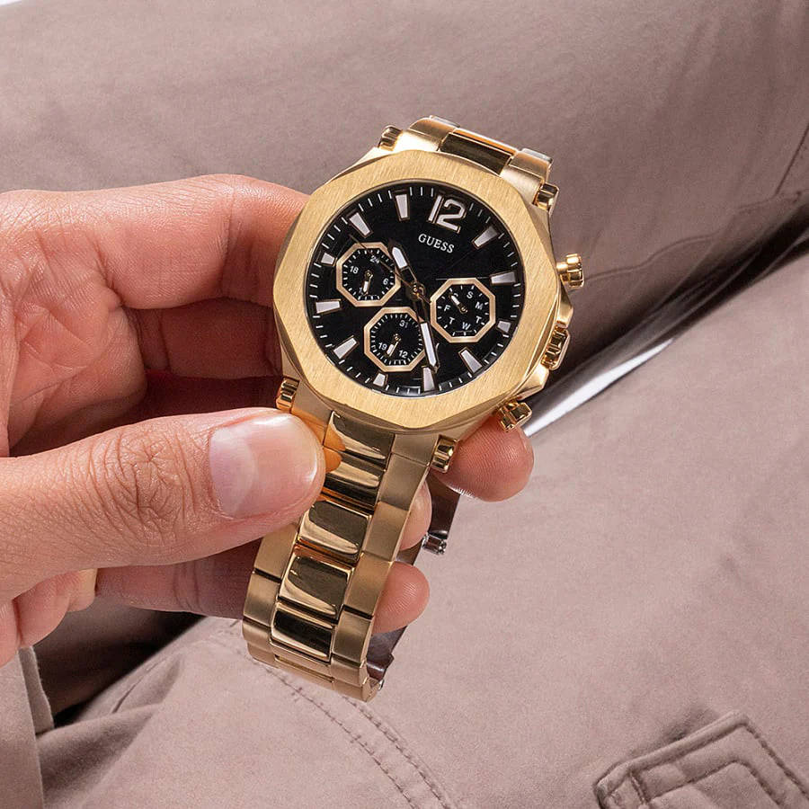 Guess Edge Men's Gold Watch - Image 8