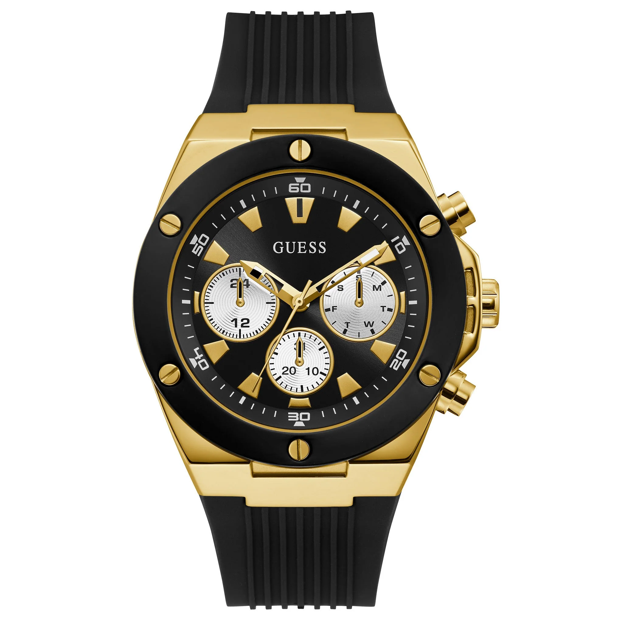 Guess Men's Poseidon Black Watch