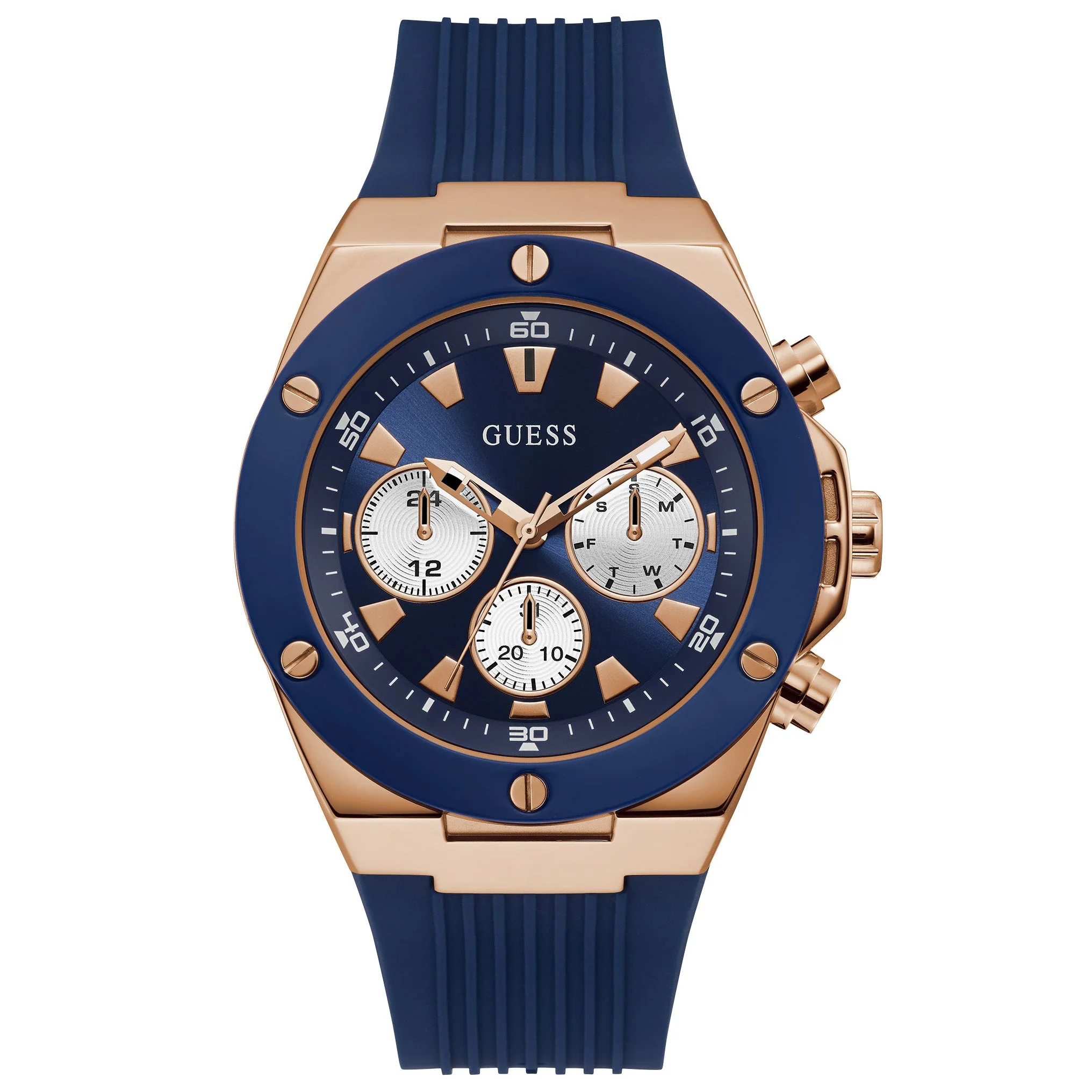 Guess Men's Poseidon Blue Watch