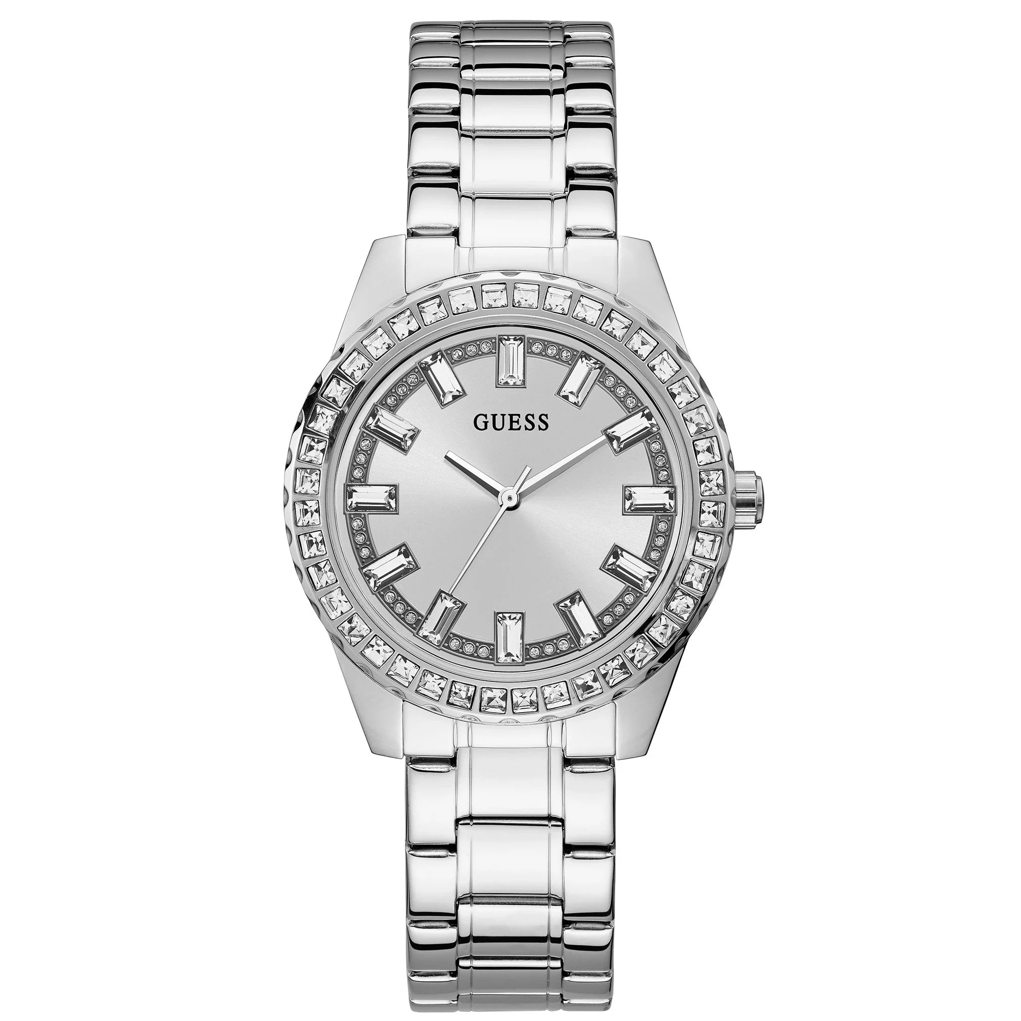Guess Ladies Sparkler Silver Watch