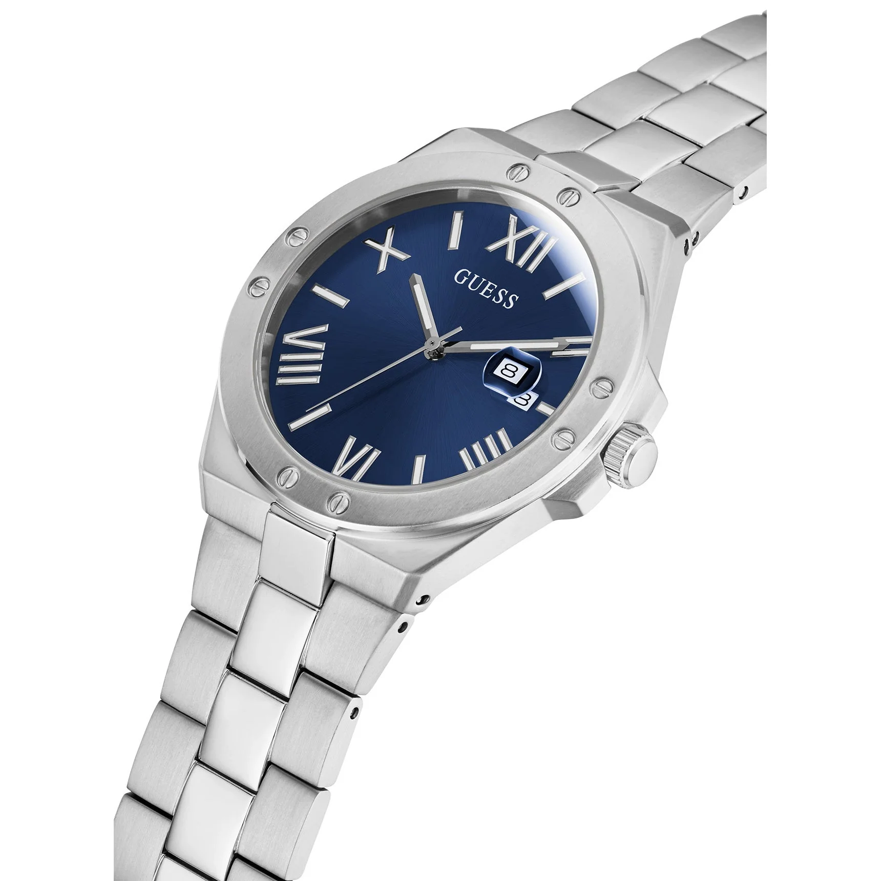 Guess Men's Perspective Blue Watch - Image 2