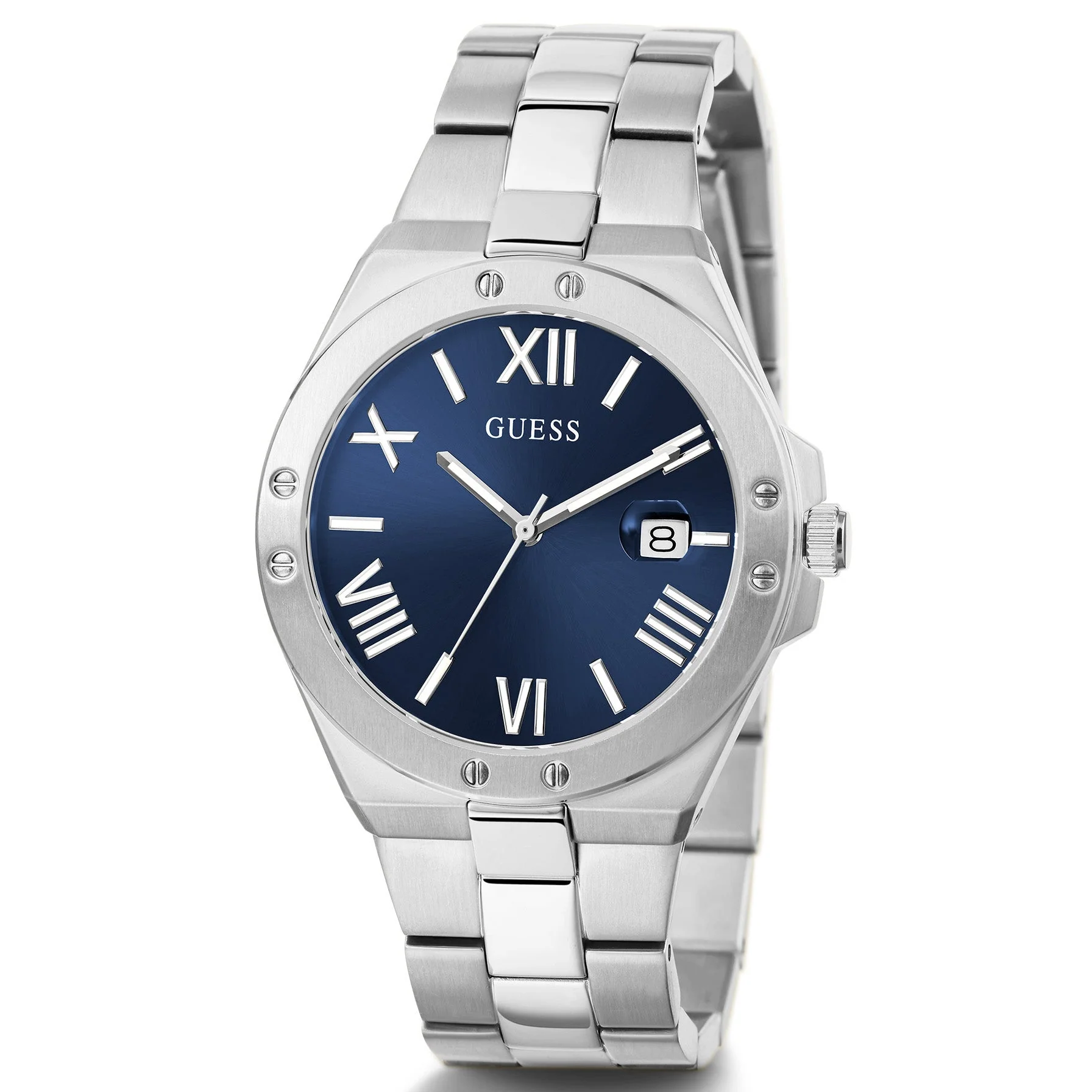 Guess Men's Perspective Blue Watch - Image 3
