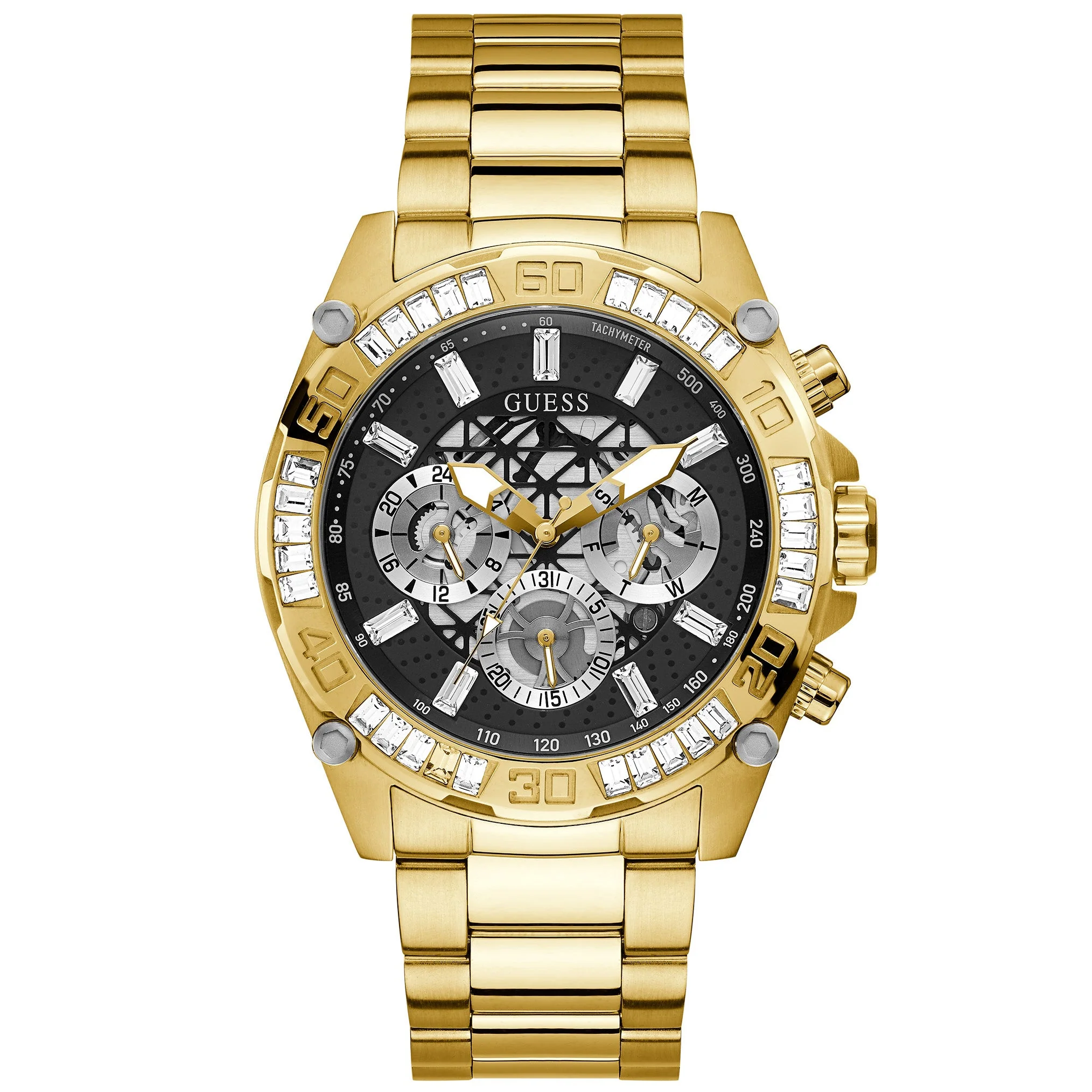 Guess Men's Trophy Gold Watch