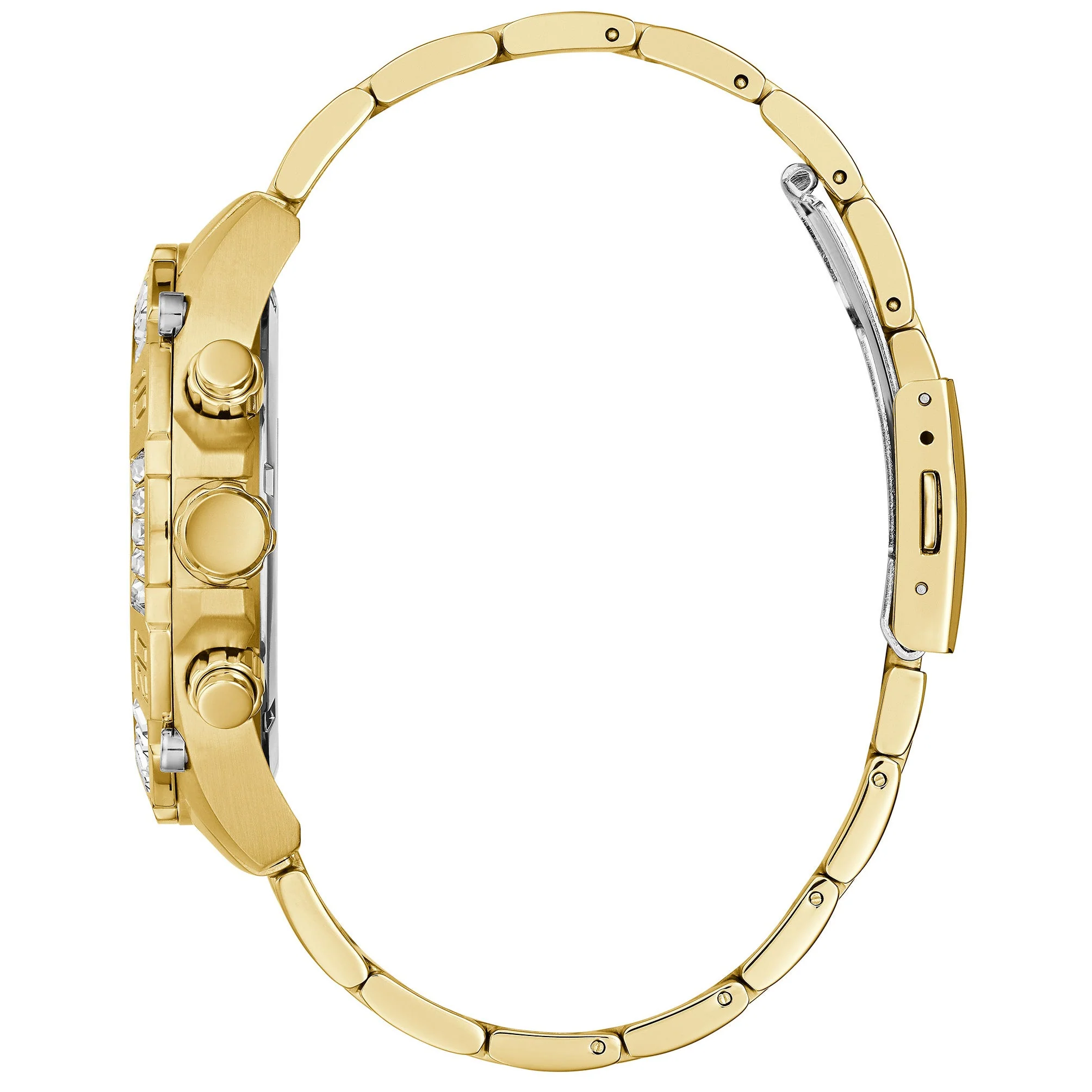 Guess Men's Trophy Gold Watch - Image 4