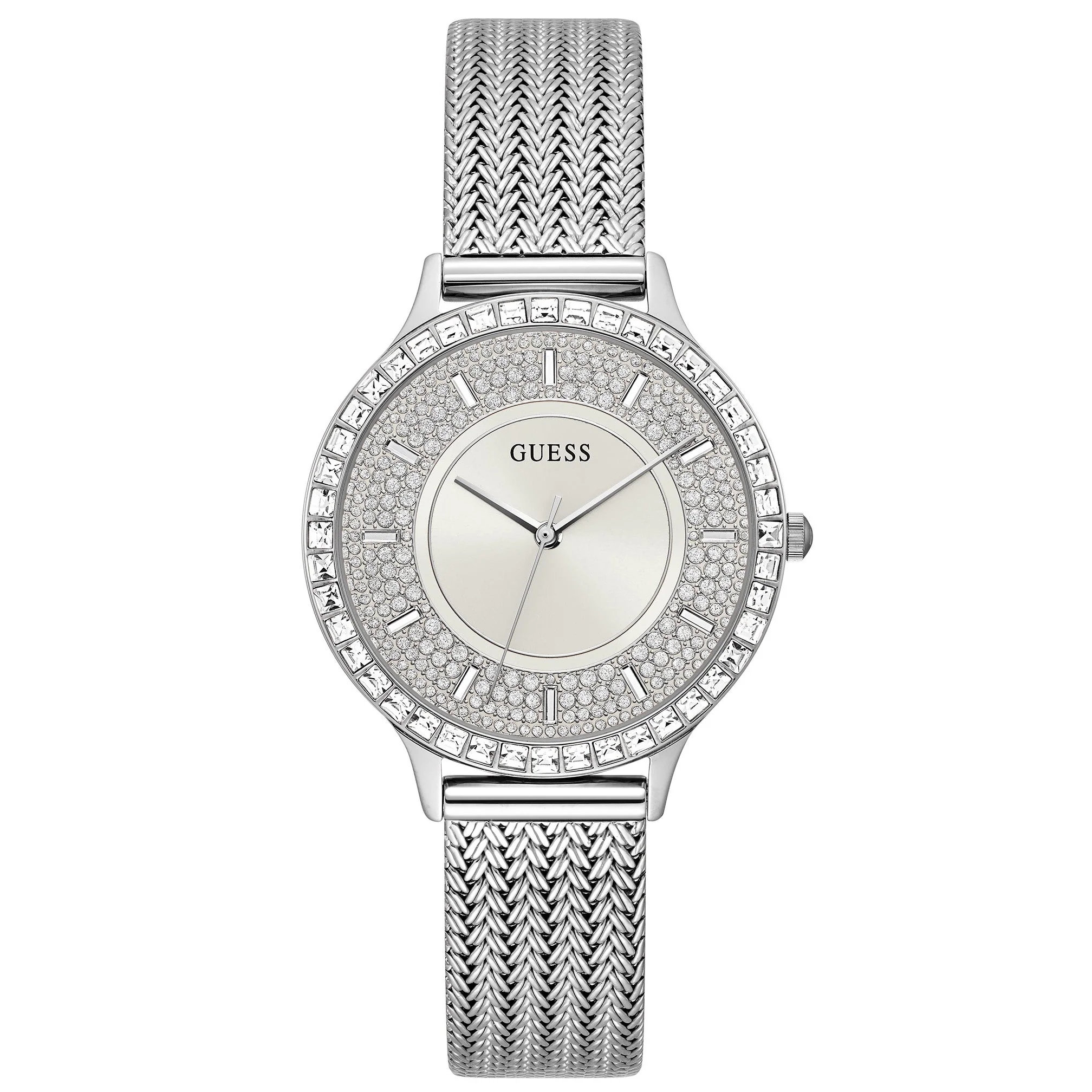 Guess Ladies Soiree Silver Watch