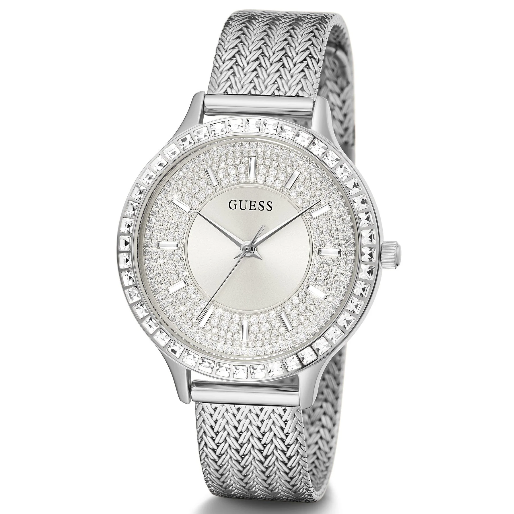 Guess Ladies Soiree Silver Watch - Image 2