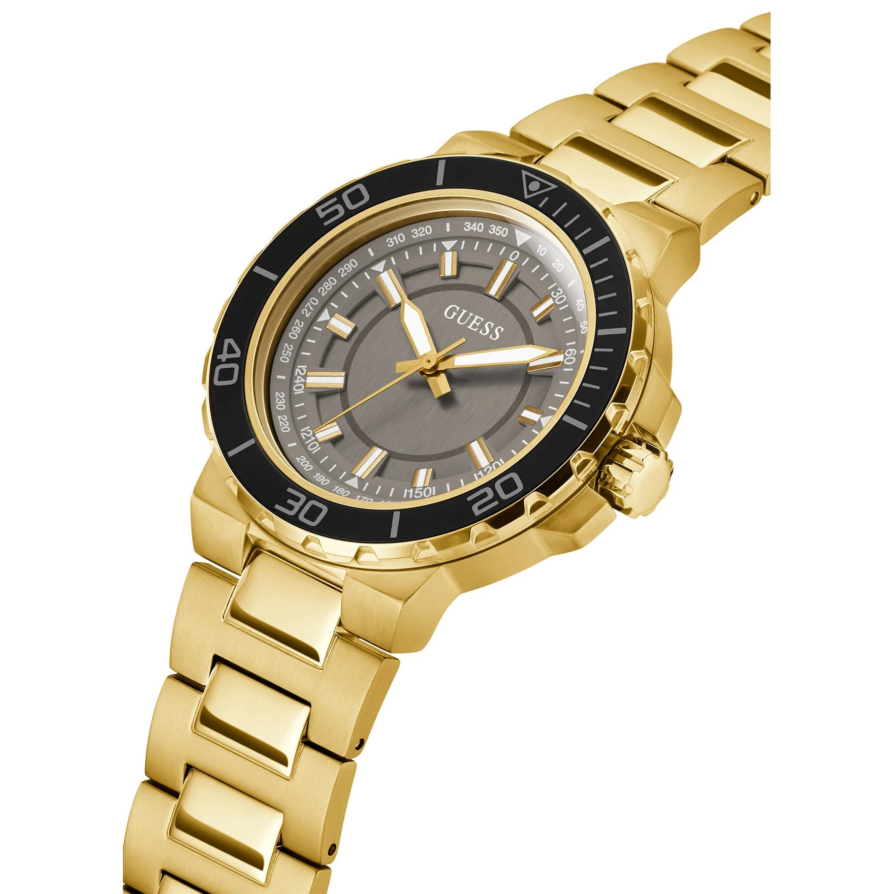 Guess Men's Track Gold Watch - Image 3