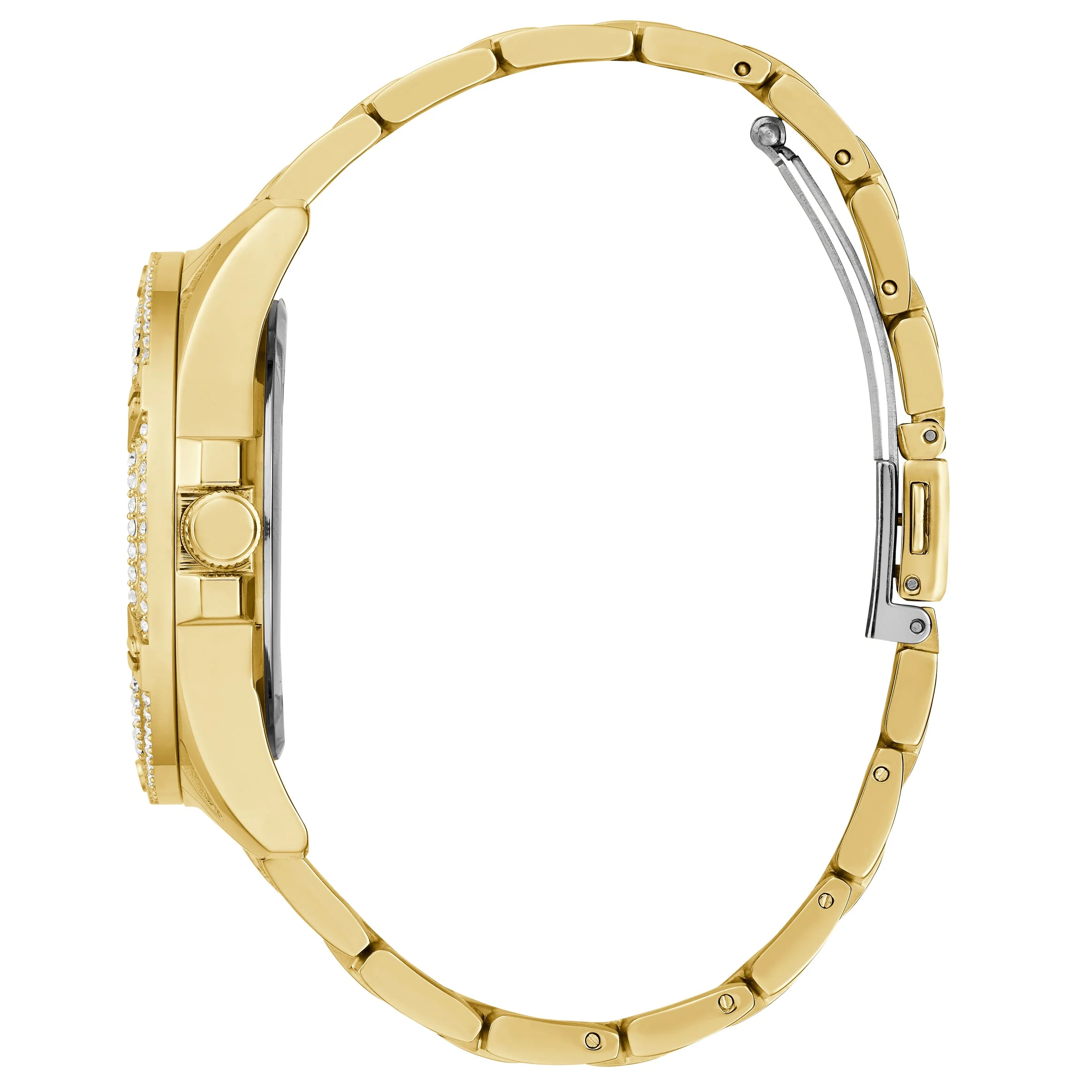 Guess Ladies Queen Gold Watch - Image 3