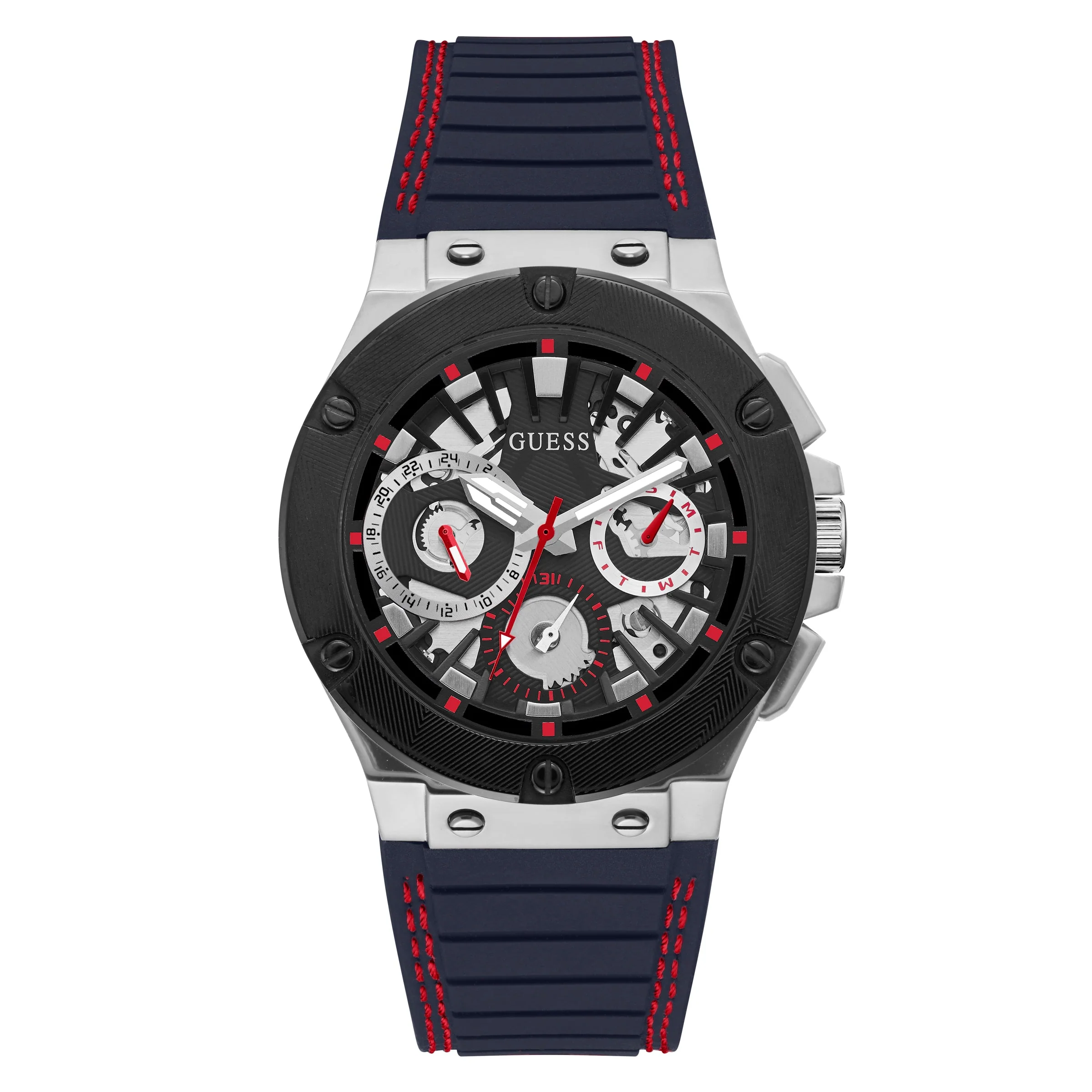 Guess Men's Circuit Black Watch