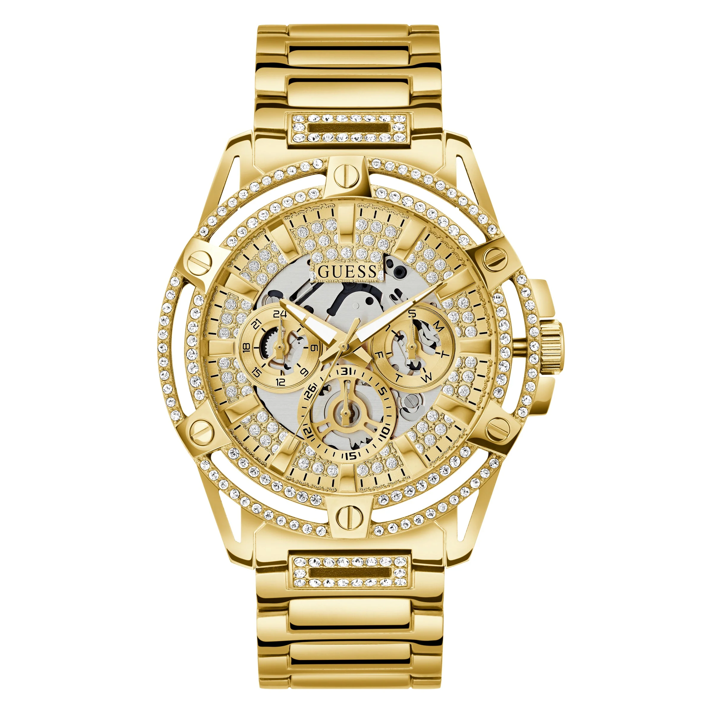 Guess Men's King Champagne Watch