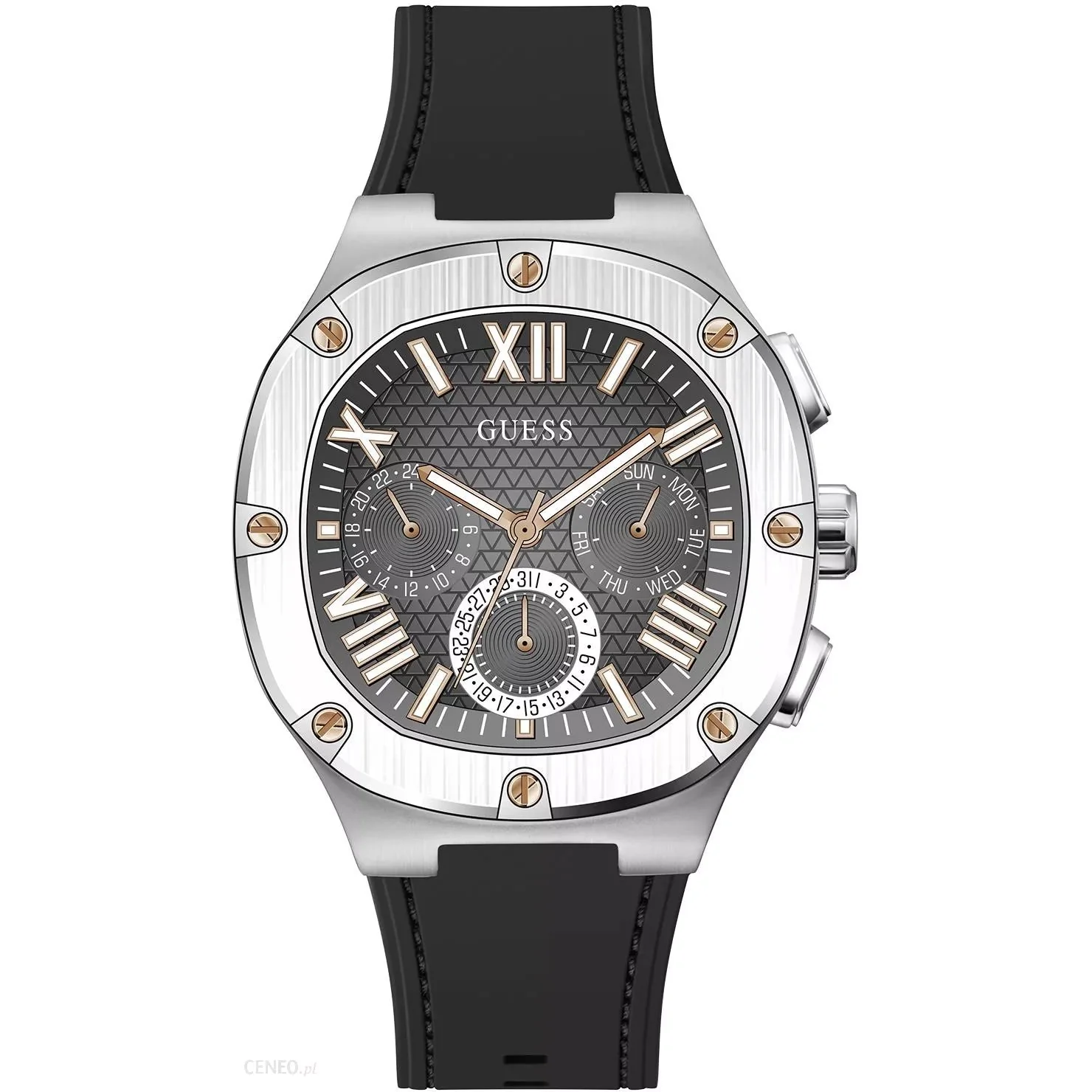 Guess Headline Men's Black Watch