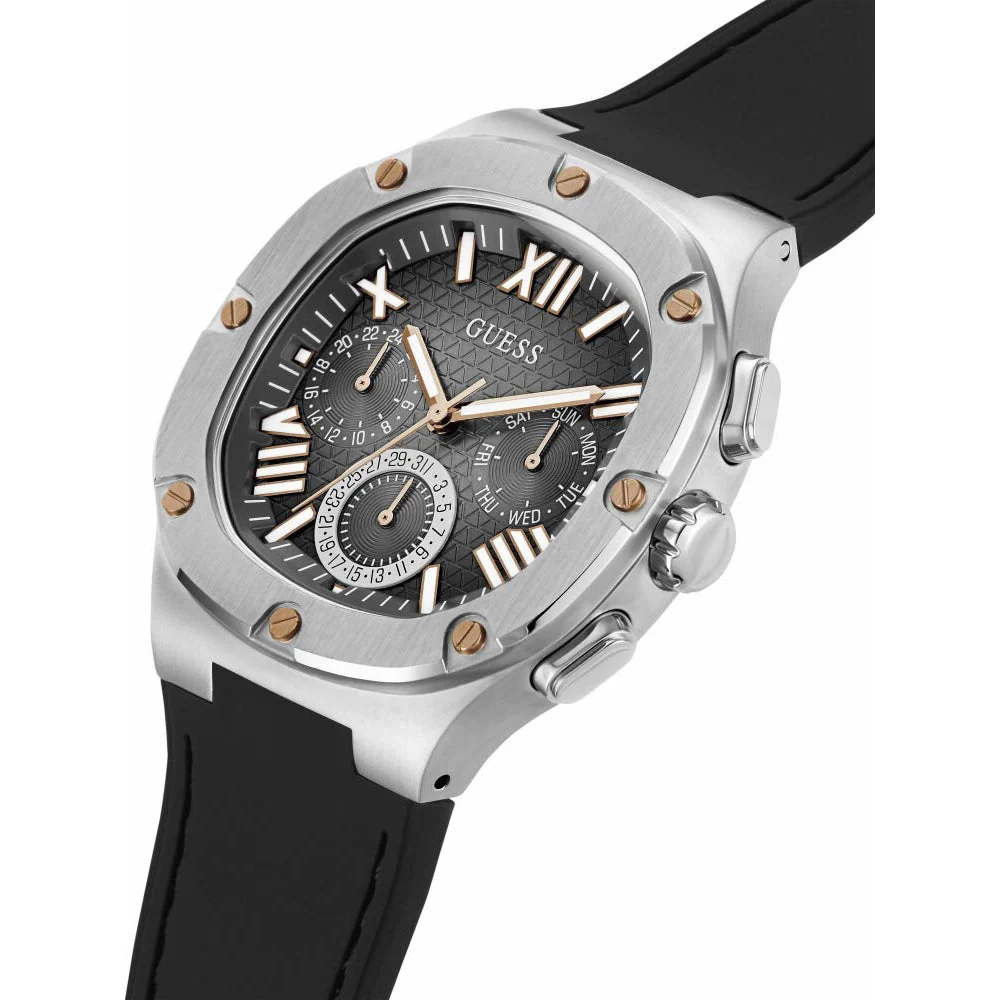 Guess Headline Men's Black Watch - Image 4