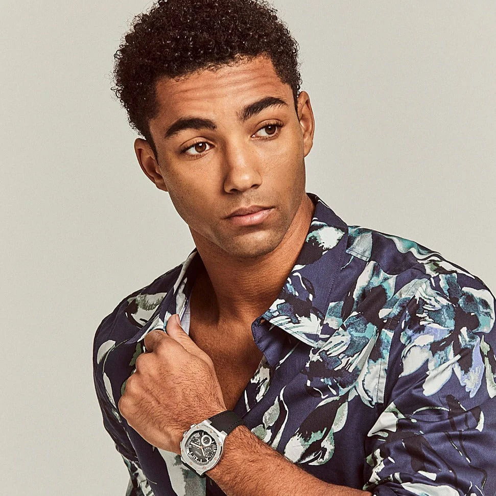 Guess Headline Men's Black Watch - Image 5