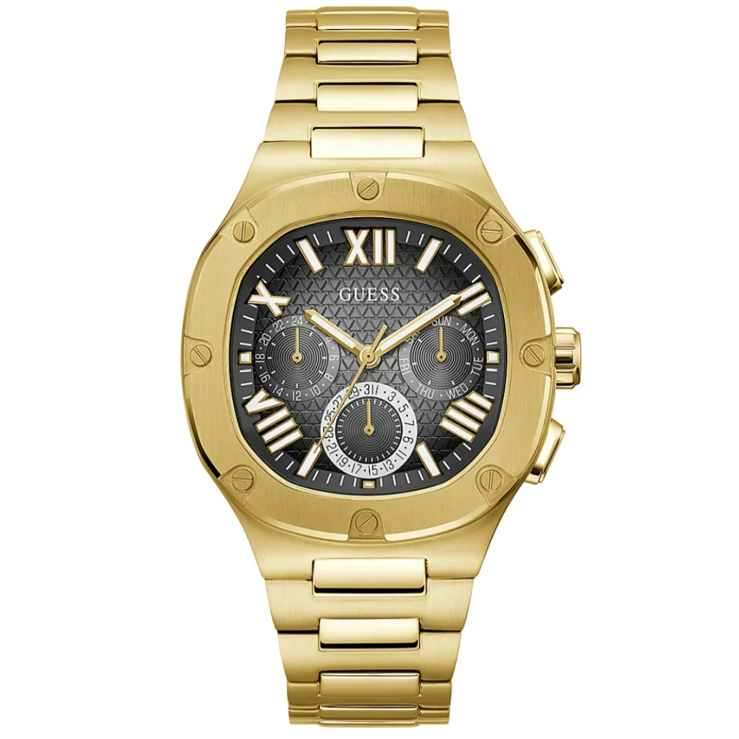 Guess Headline Men's Gold Watch