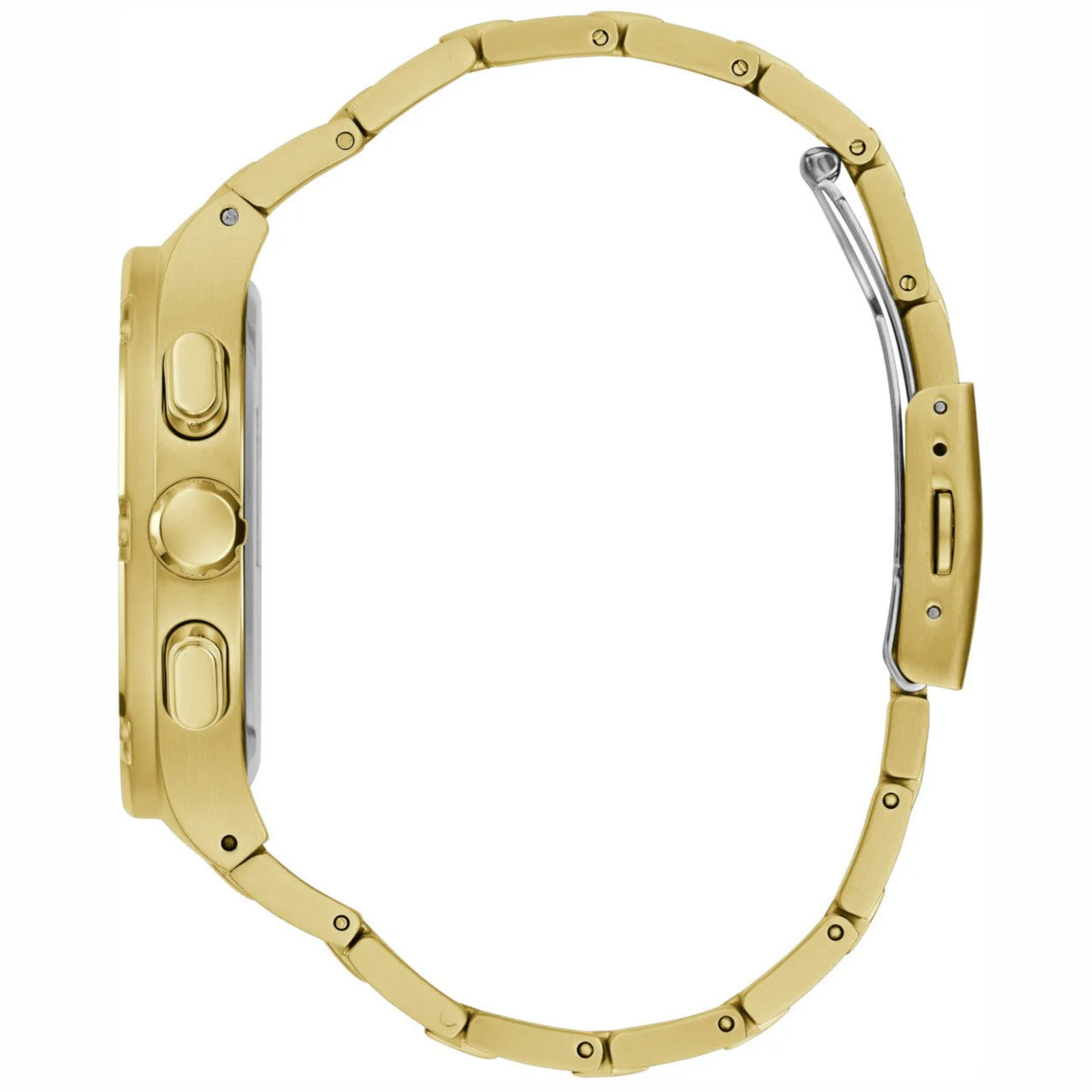 Guess Headline Men's Gold Watch - Image 2